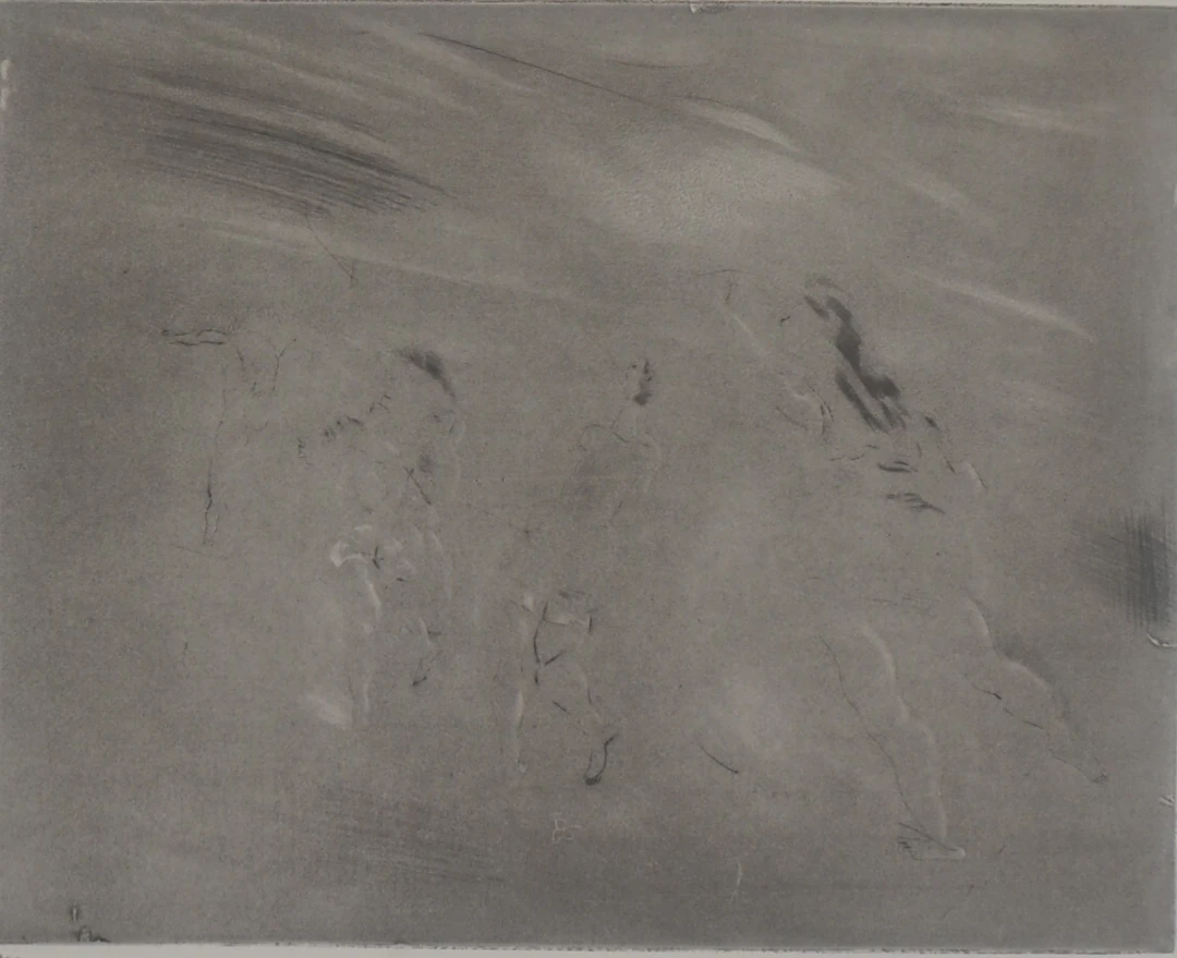 Jules PASCIN - Femmes dans le brouillard - Gravure originale signée