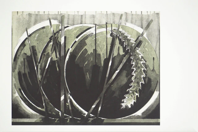 Gérard TITUS-CARMEL : Nuit N° III, Héliogravure
