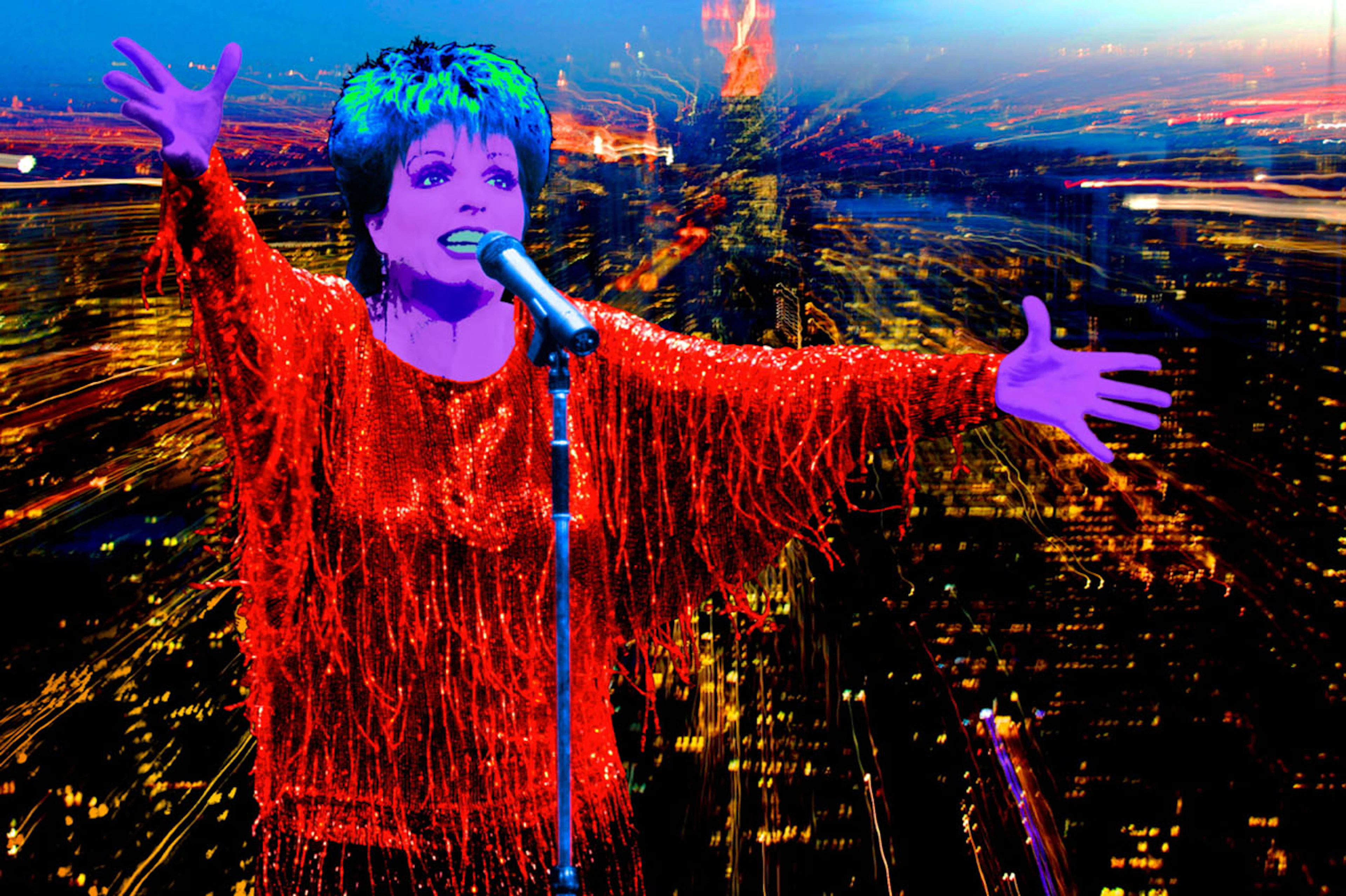 Francis APESTEGUY - Liza Minnelli, 2007 - Tirage numérique signé