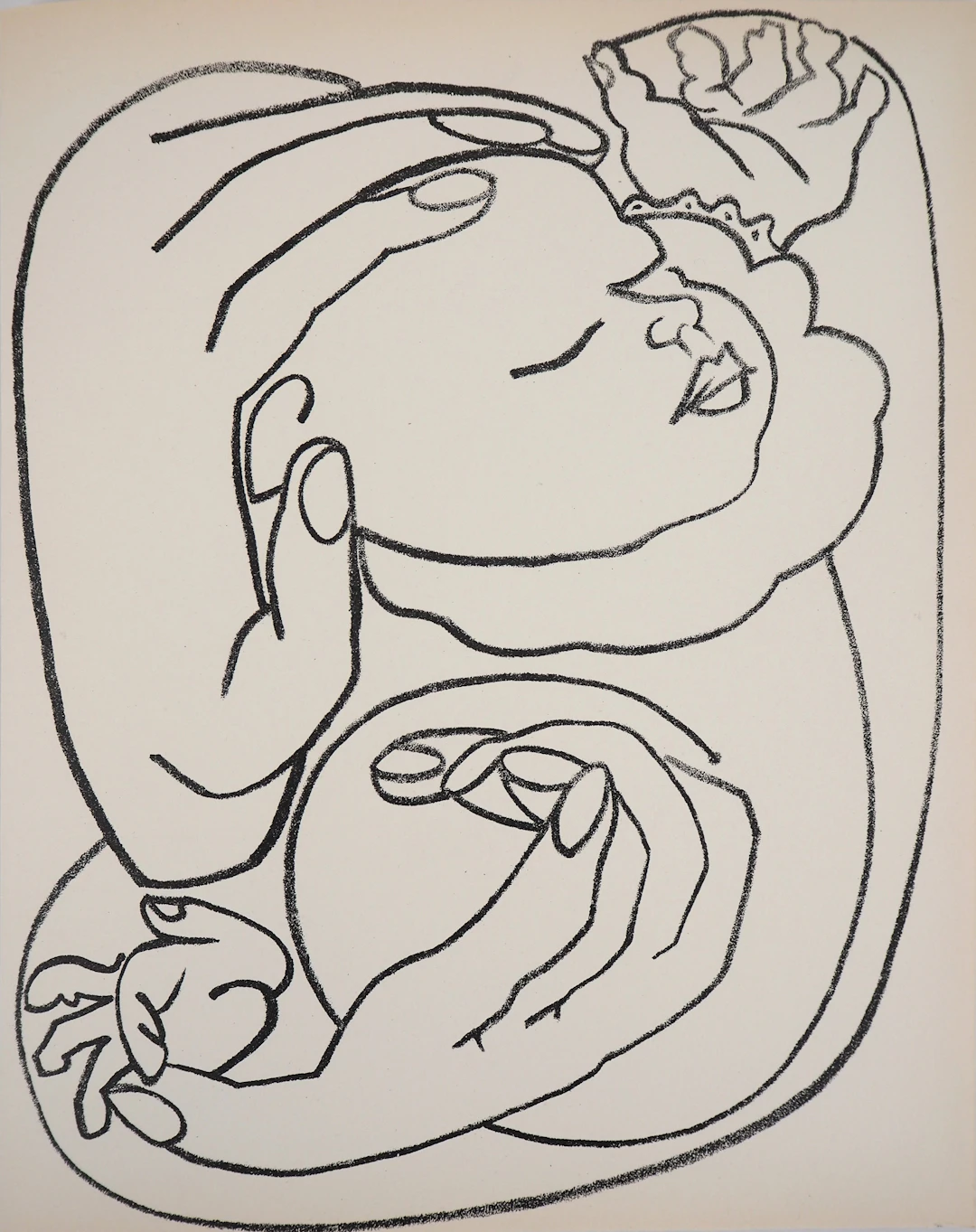 Françoise GILOT : Maternité, 1951 - Lithographie originale