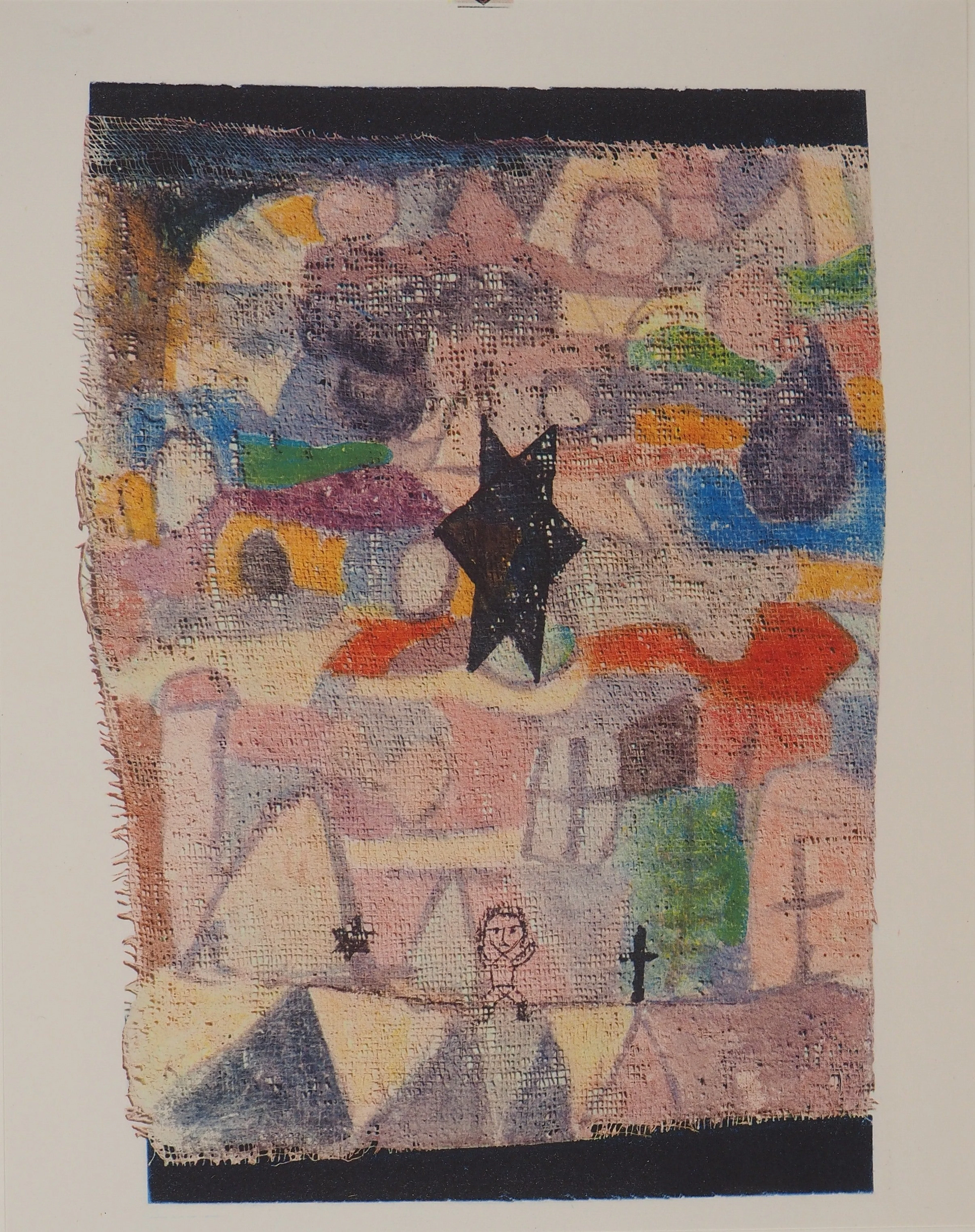 Paul KLEE : Sous une étoile noire, Héliogravure
