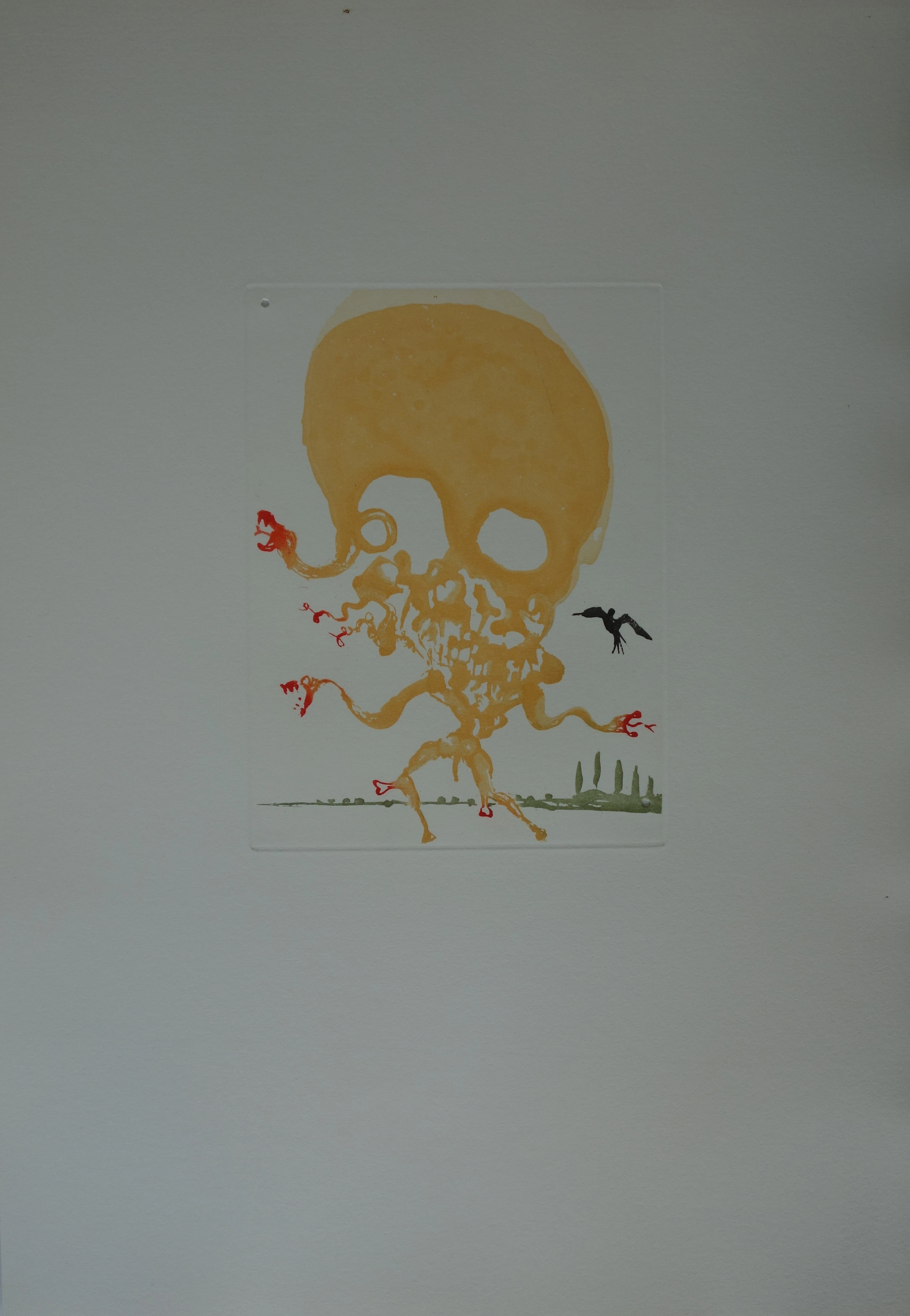 Salvador DALI : Huit Péchés Capitaux, l’Envie, 1968 - Gravure originale