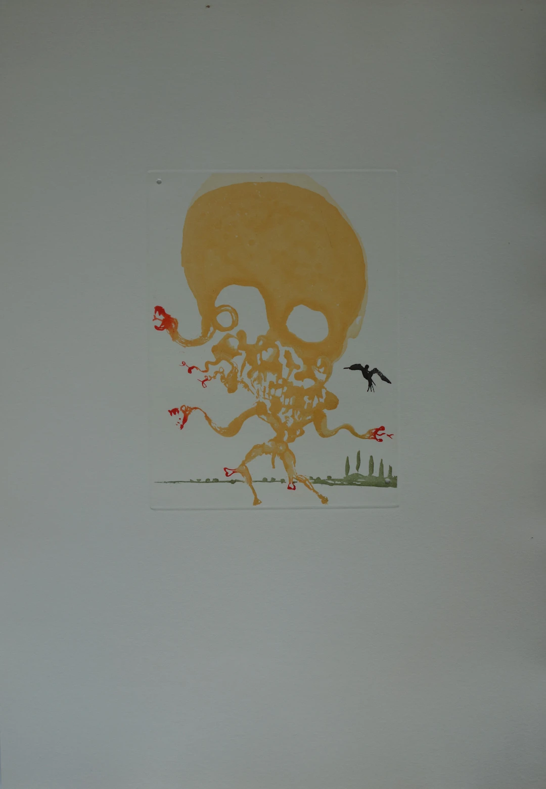 Salvador DALI : Huit Péchés Capitaux, l’Envie, 1968 - Gravure originale