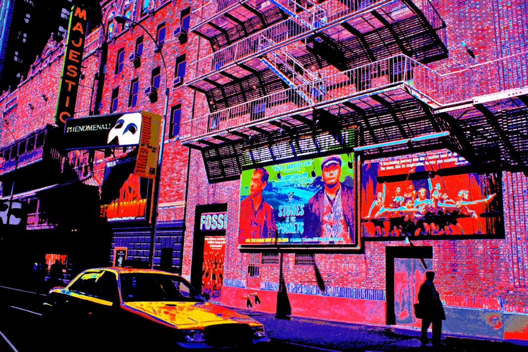 Francis APESTEGUY - Broadway, 2007 -Tirage numérique signé