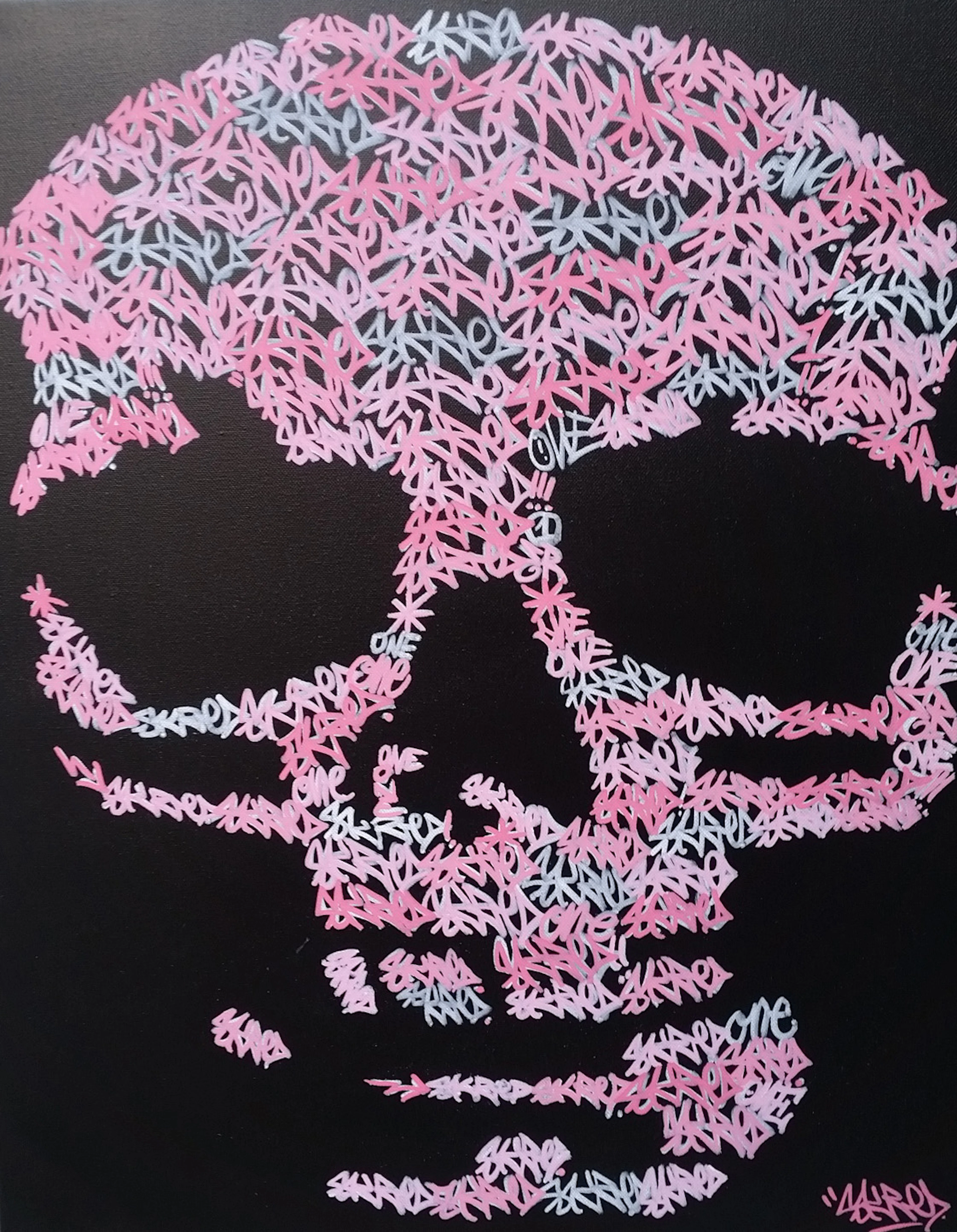Roulland T ( a.k.a Skred ) - Small Skull Blaze "Thirty one", 2019