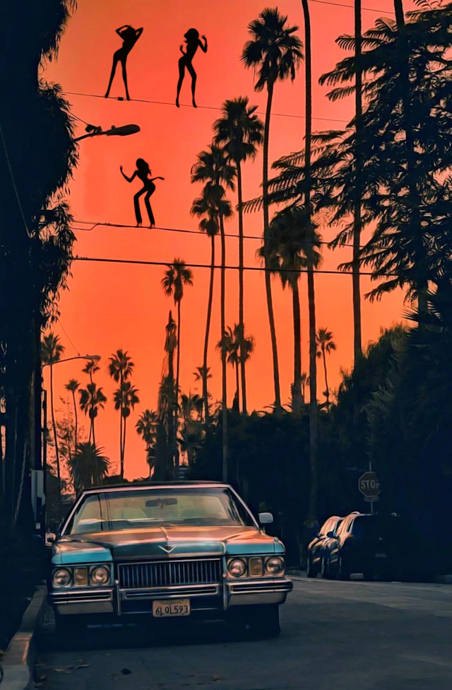 Mr Strange - California - 2020 - Giclée sur papier Hanhemühle