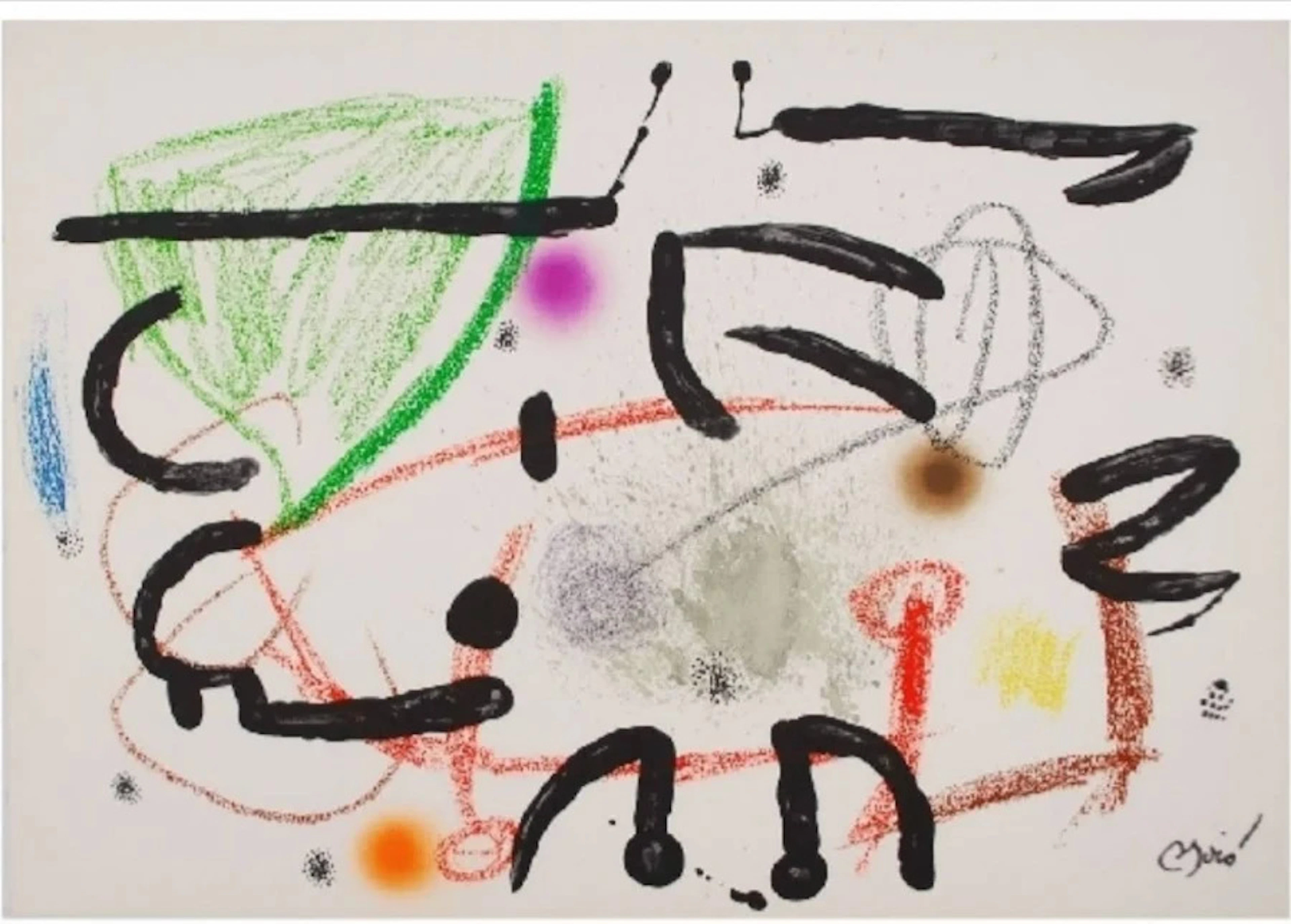 Joan MIRO (1893 - 1983) Maravillas con variaciones acrosticas 15, 1975
