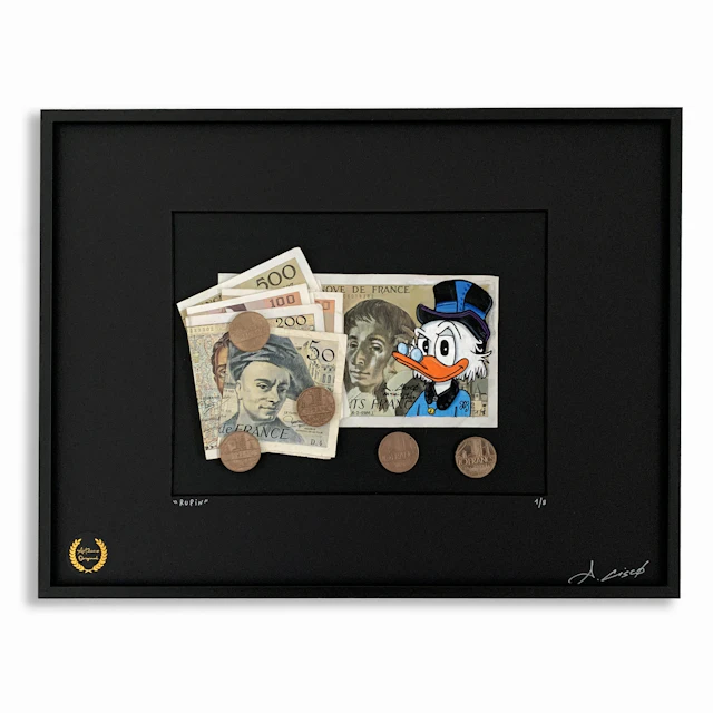 Cisco - Rupin, 2026 - Acrylique sur billet