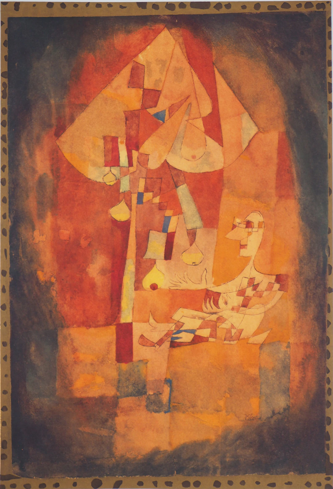 Paul KLEE (d’après) - L’homme et le poirier, 1964 - Lithographie et