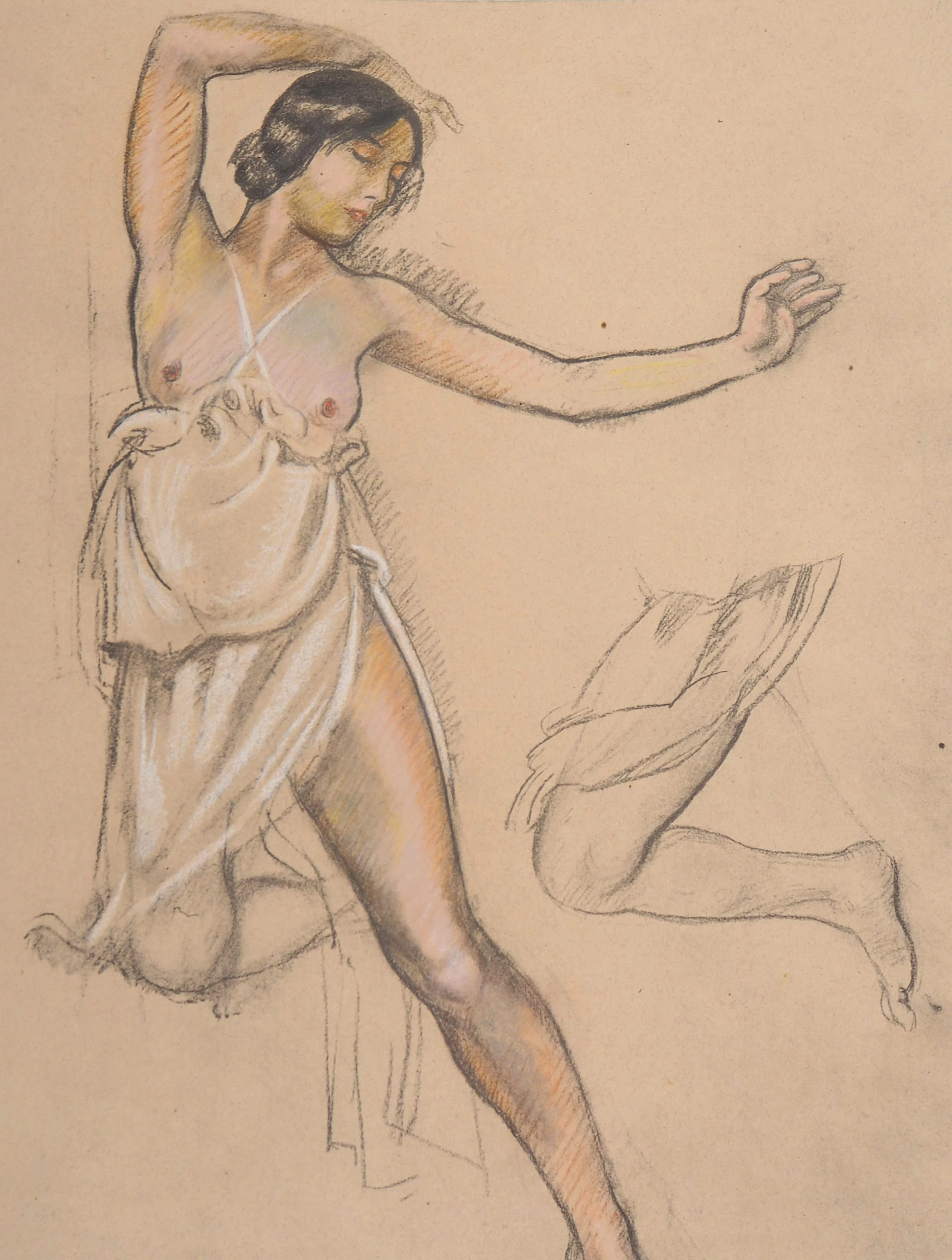Maurice DENIS - Etude pour Presto - Lithographie originale dédicacée