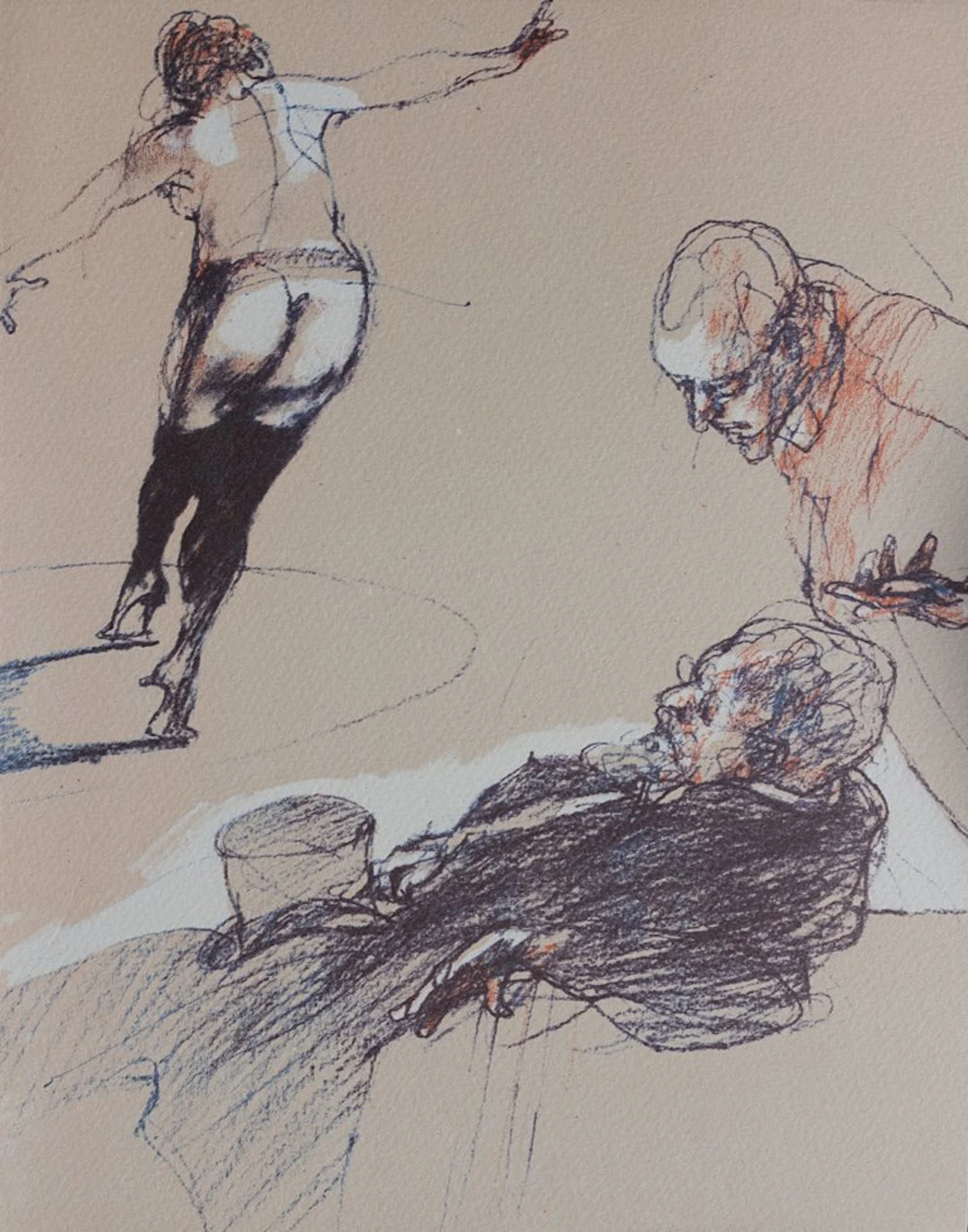 Claude WEISBUCH - La danseuse, 1984 - Lithographie originale