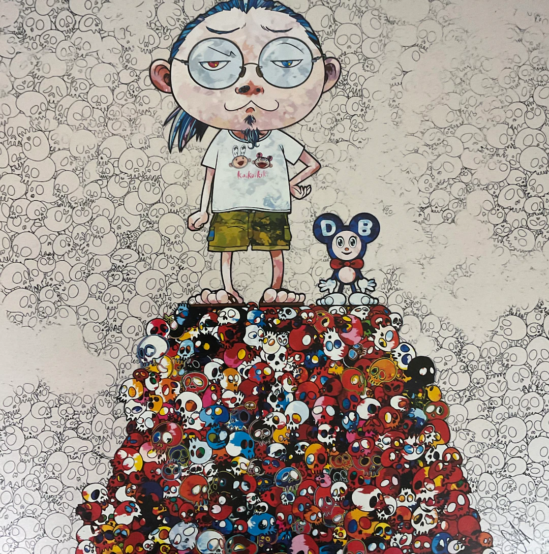 Takashi Murakami - DOB & Me: On the Red Mound of the Dead, 2013 -