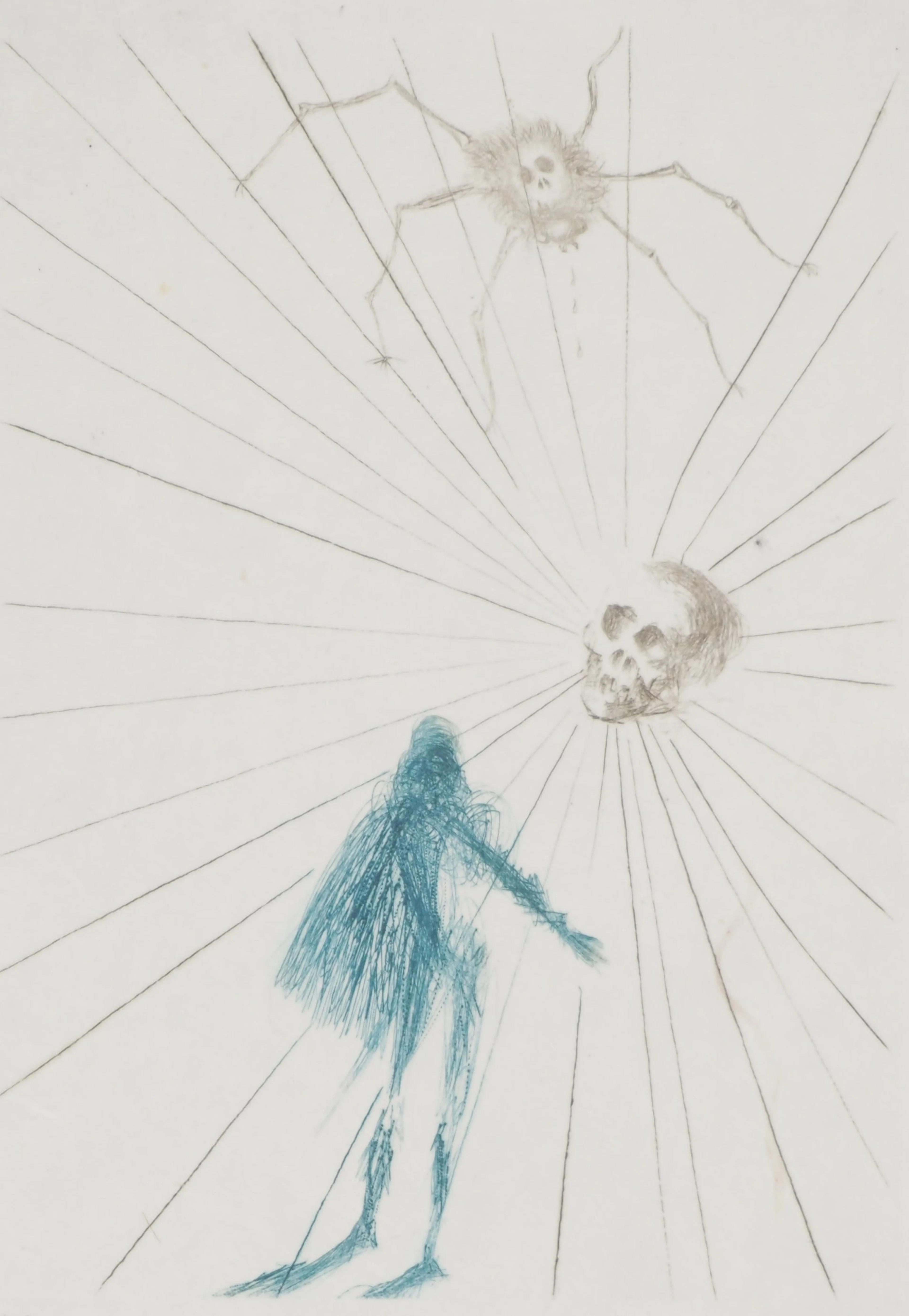 Salvador DALI : Hamlet - Gravure originale signée