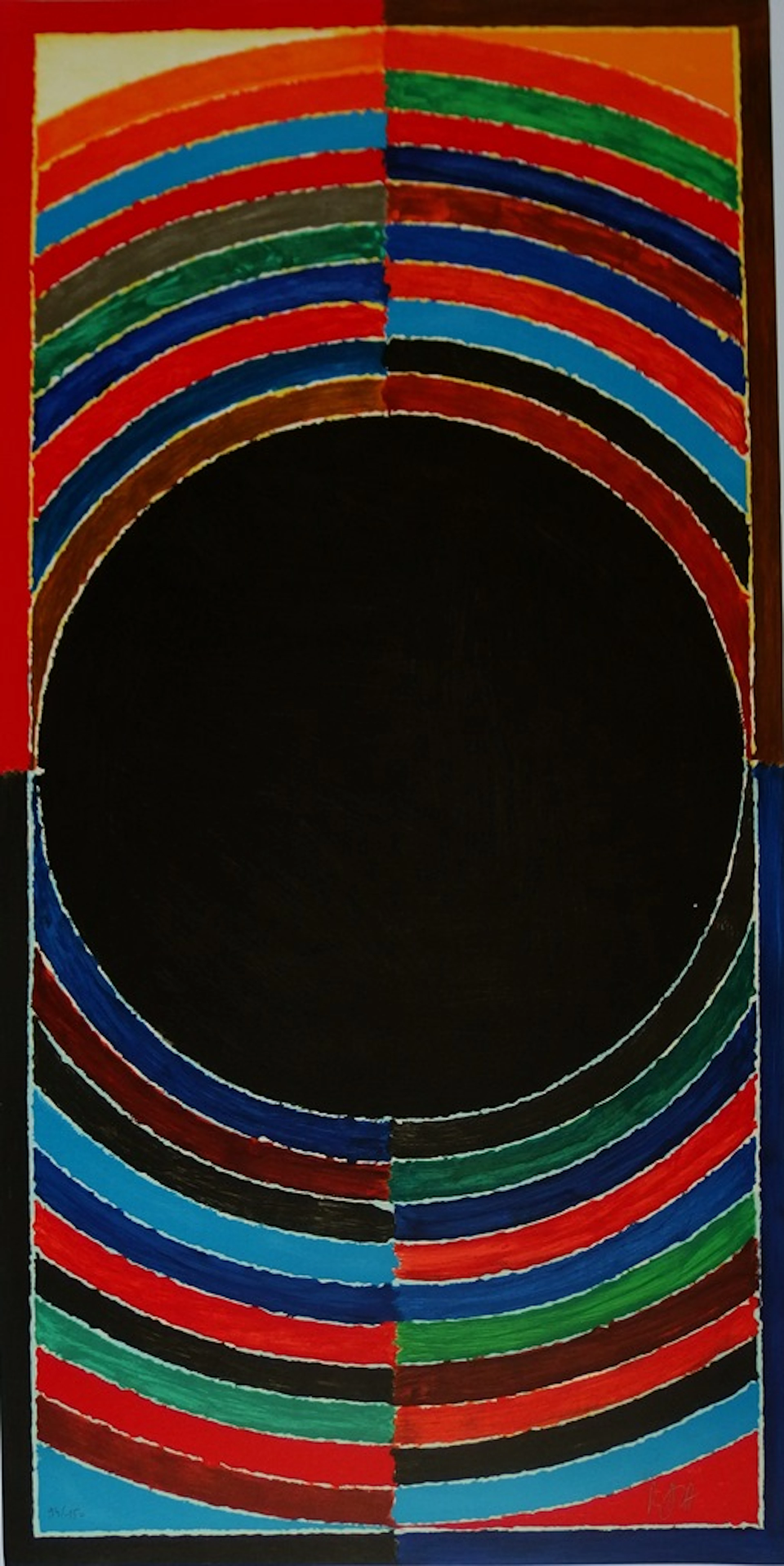 Sayed Haider RAZA - Bindu, Lithographie originale signée
