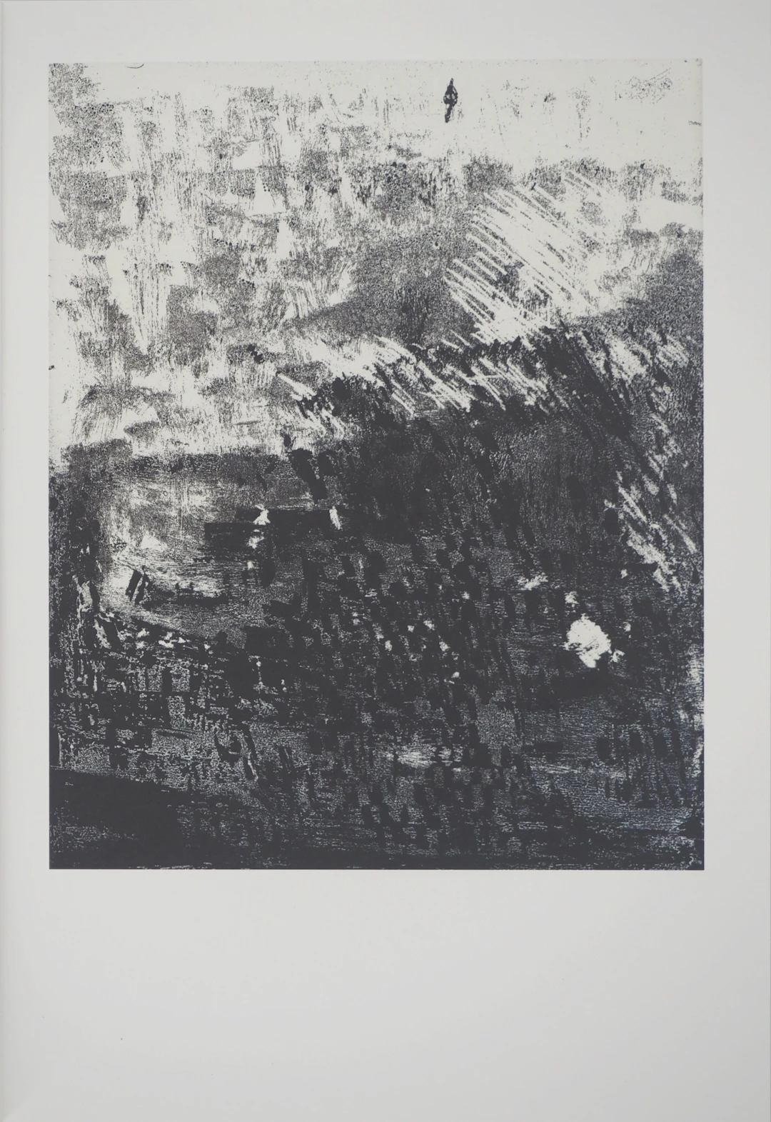 Marie-Hélène VIEIRA DA SILVA : L’air, Héliogravure
