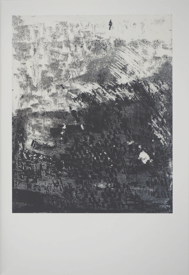 Marie-Hélène VIEIRA DA SILVA : L’air, Héliogravure