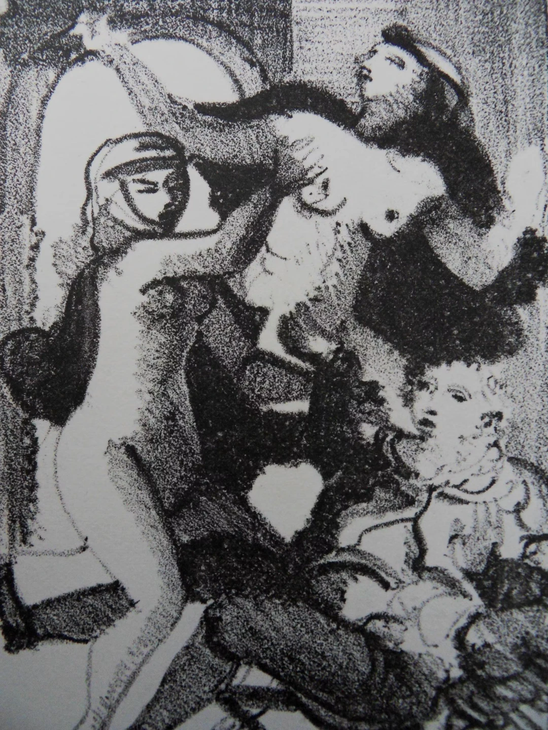 André DERAIN : Liesse et débauche - Lithographie originale signée