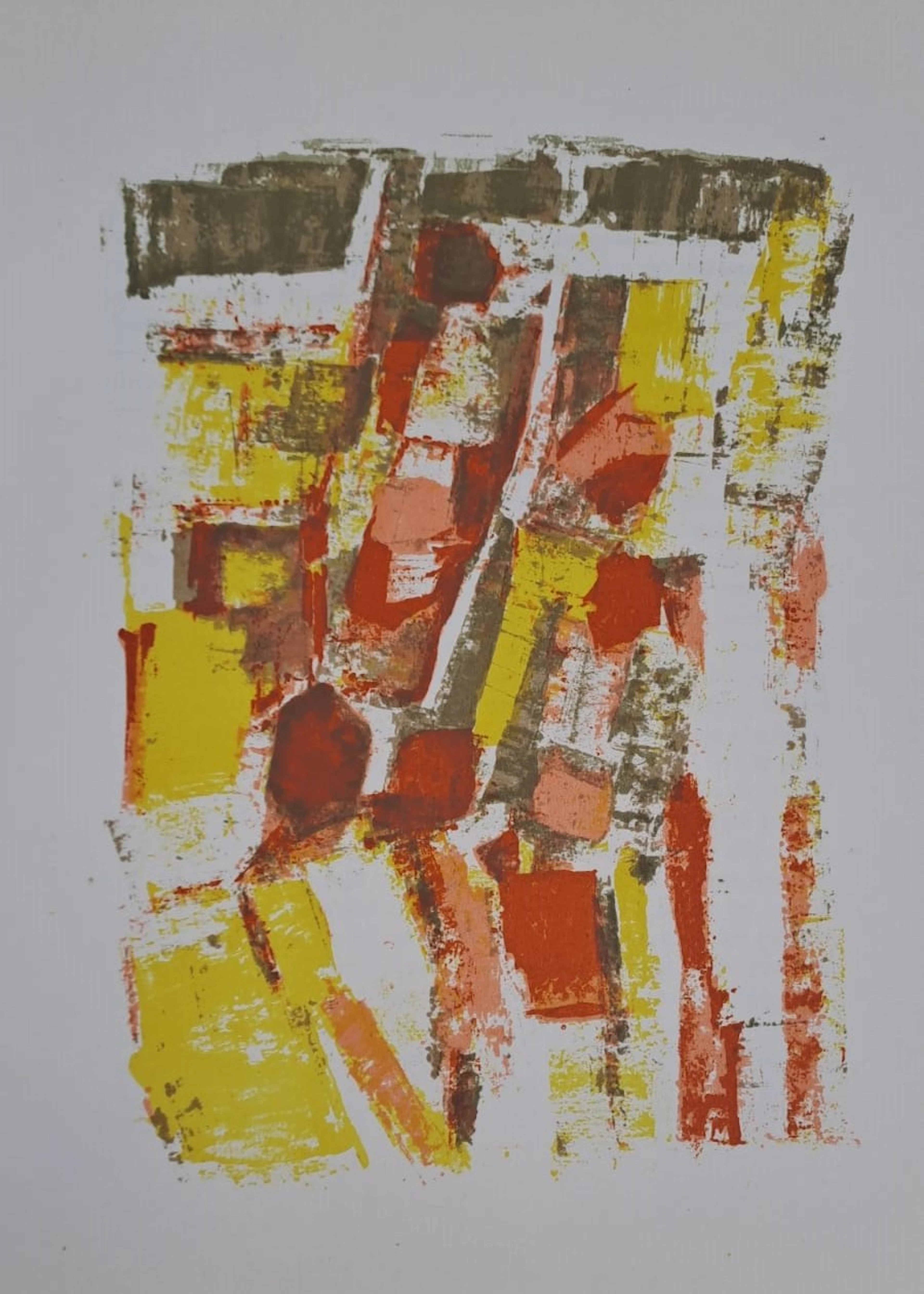 Orlando Pelayo - Composition IX - Lithographie originale