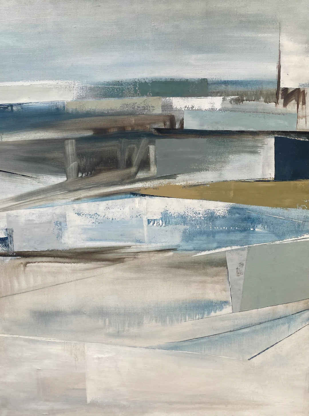 Chiara Fiorini -Voyage Nordique, acrylique sur toile