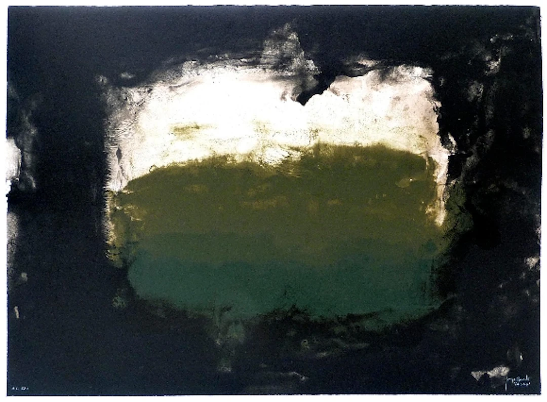 Jorge POMBO - Ahogos 2, lithographie signée et numérotée