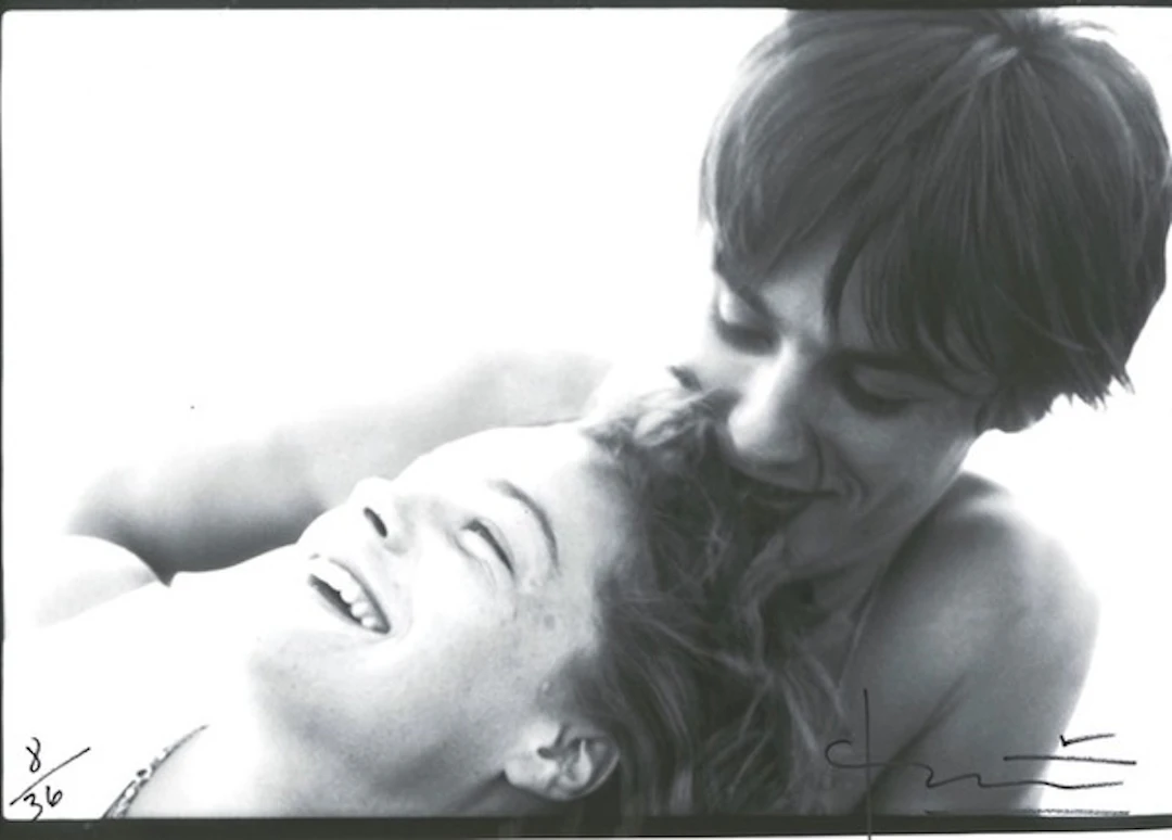 Bert STERN - Romy and Delon 2, 2011 - Photographie signée et numérotée