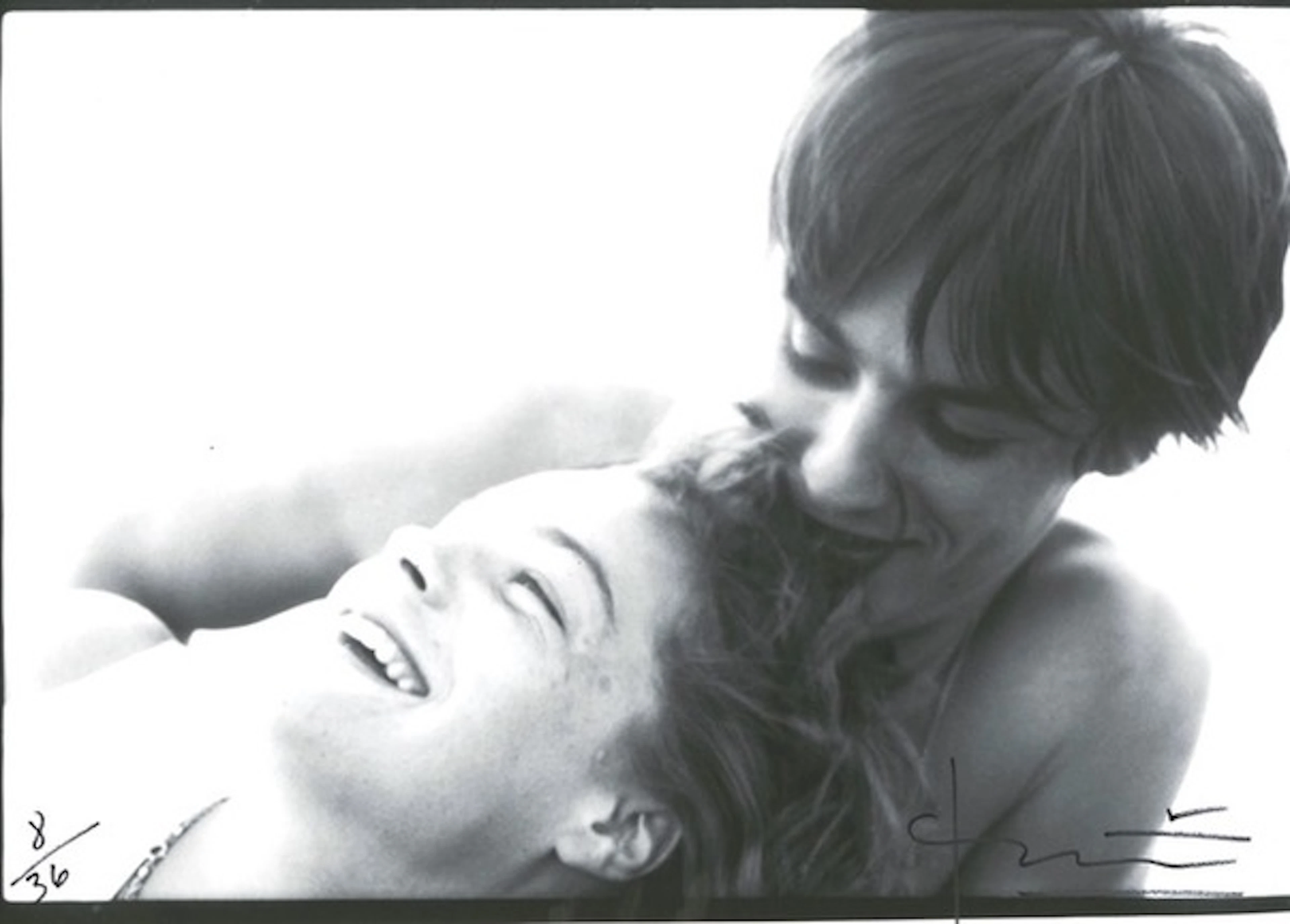 Bert STERN - Romy and Delon 2, 2011 - Photographie signée et numérotée