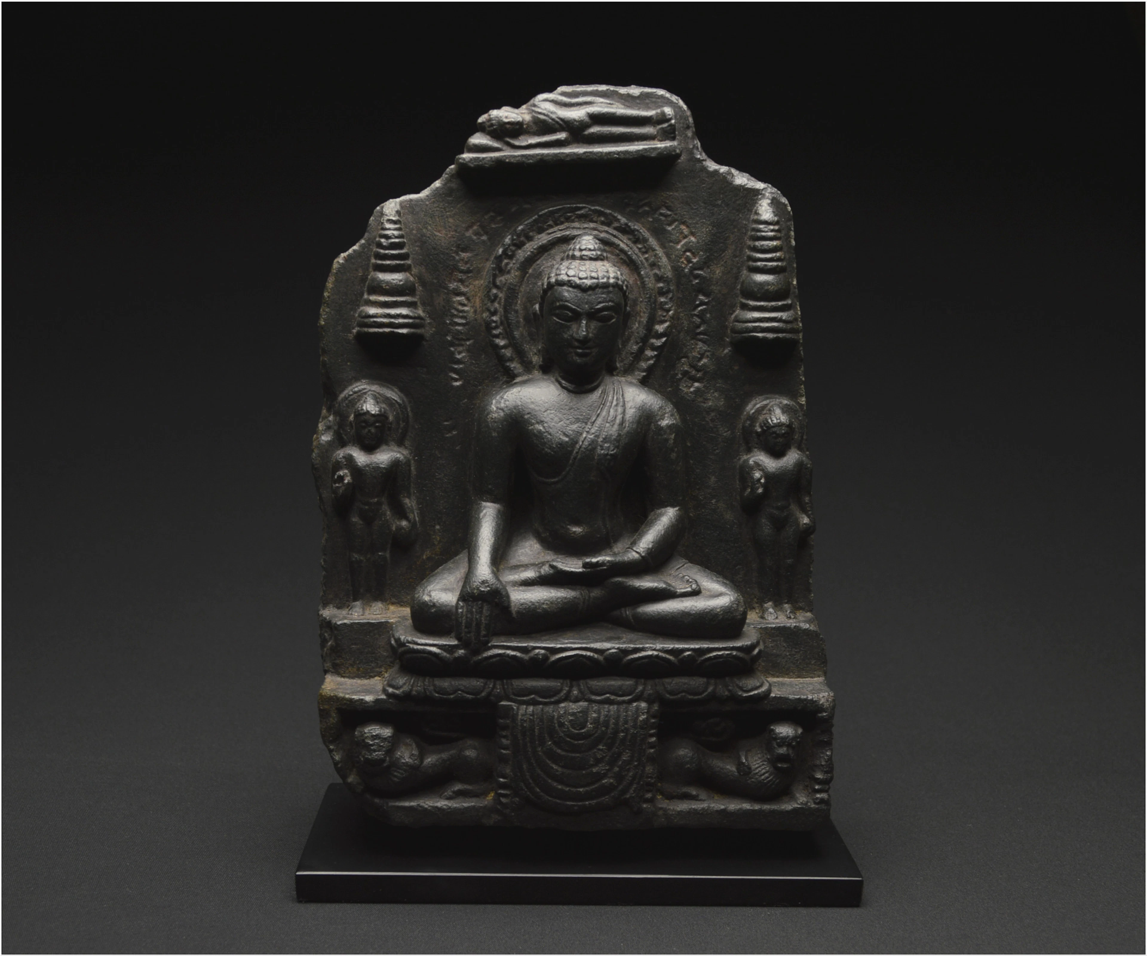 Inde, Dynastie Pala-Sena, Xème-XIIème siècle, Fragment de stèle en