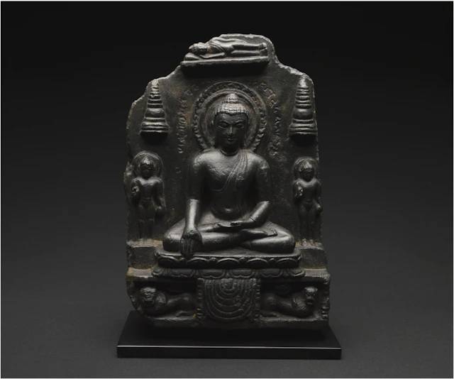 Inde, Dynastie Pala-Sena, Xème-XIIème siècle, Fragment de stèle en