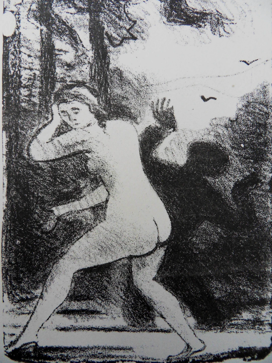 André DERAIN : Nu de dos - Lithographie originale signée