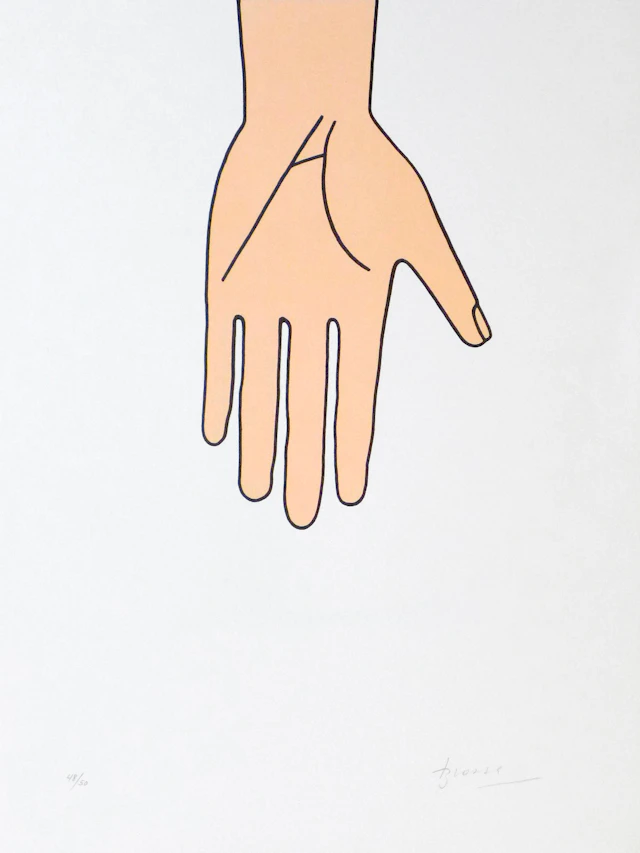 Joan Brossa (1919-1998) - Poema visual 26, 1989 - Lithographie