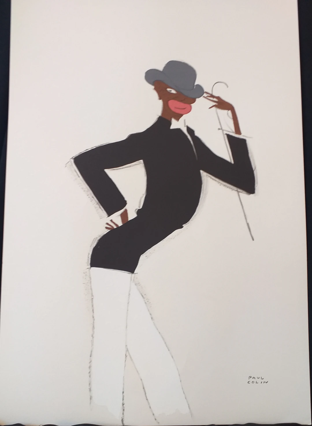 Paul COLIN (1892 - 1985) "Le tumulte noir" Lithographie