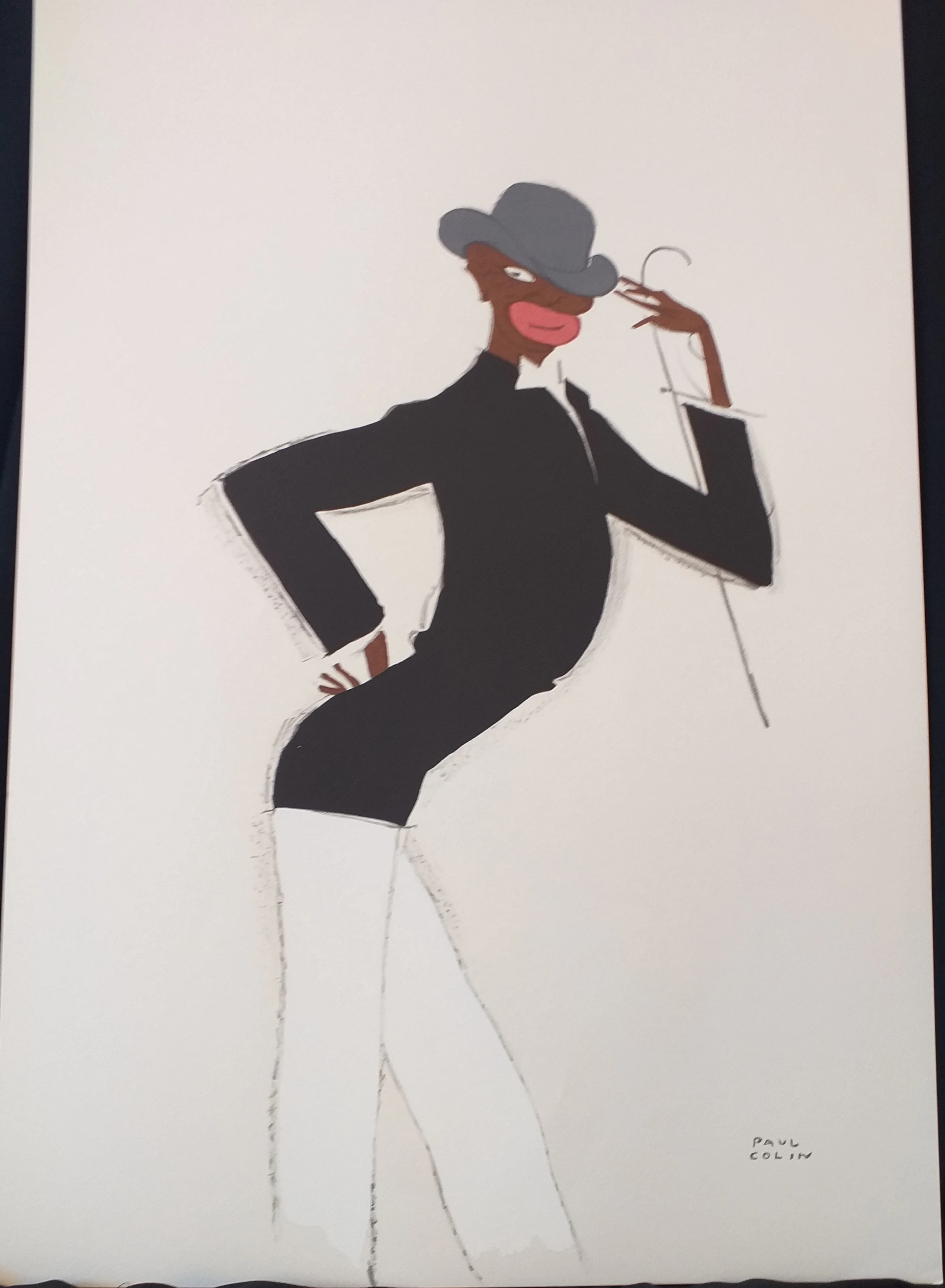 Paul COLIN (1892 - 1985) "Le tumulte noir" Lithographie