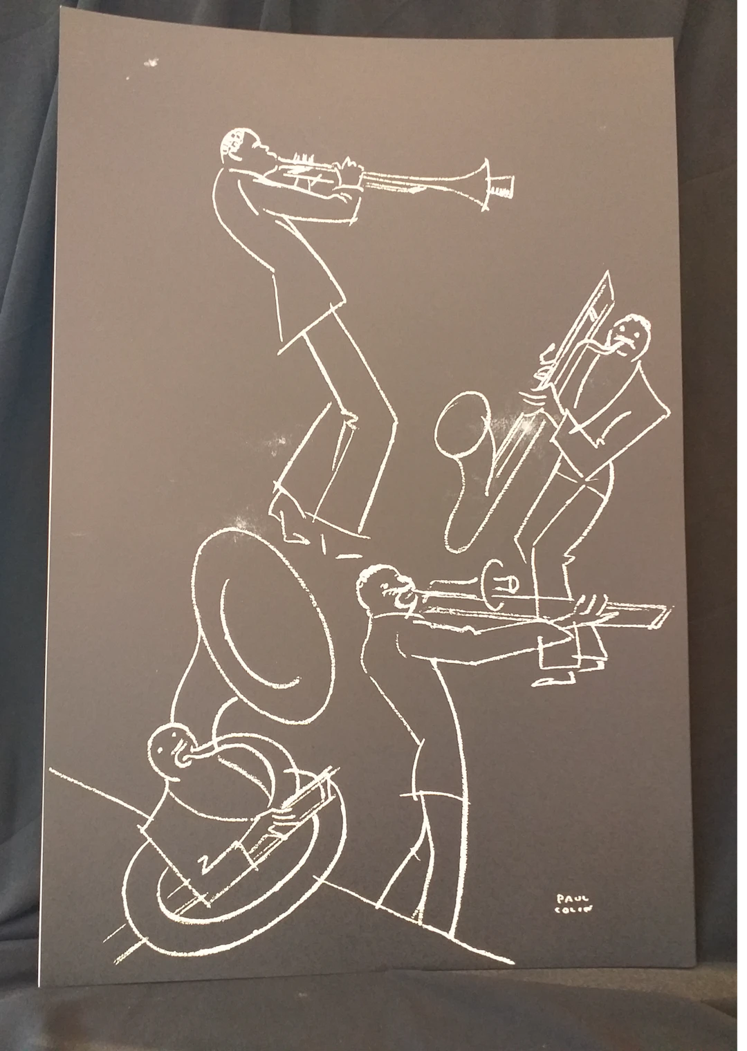 Paul Colin - Le tumulte noir 13 - Lithographie