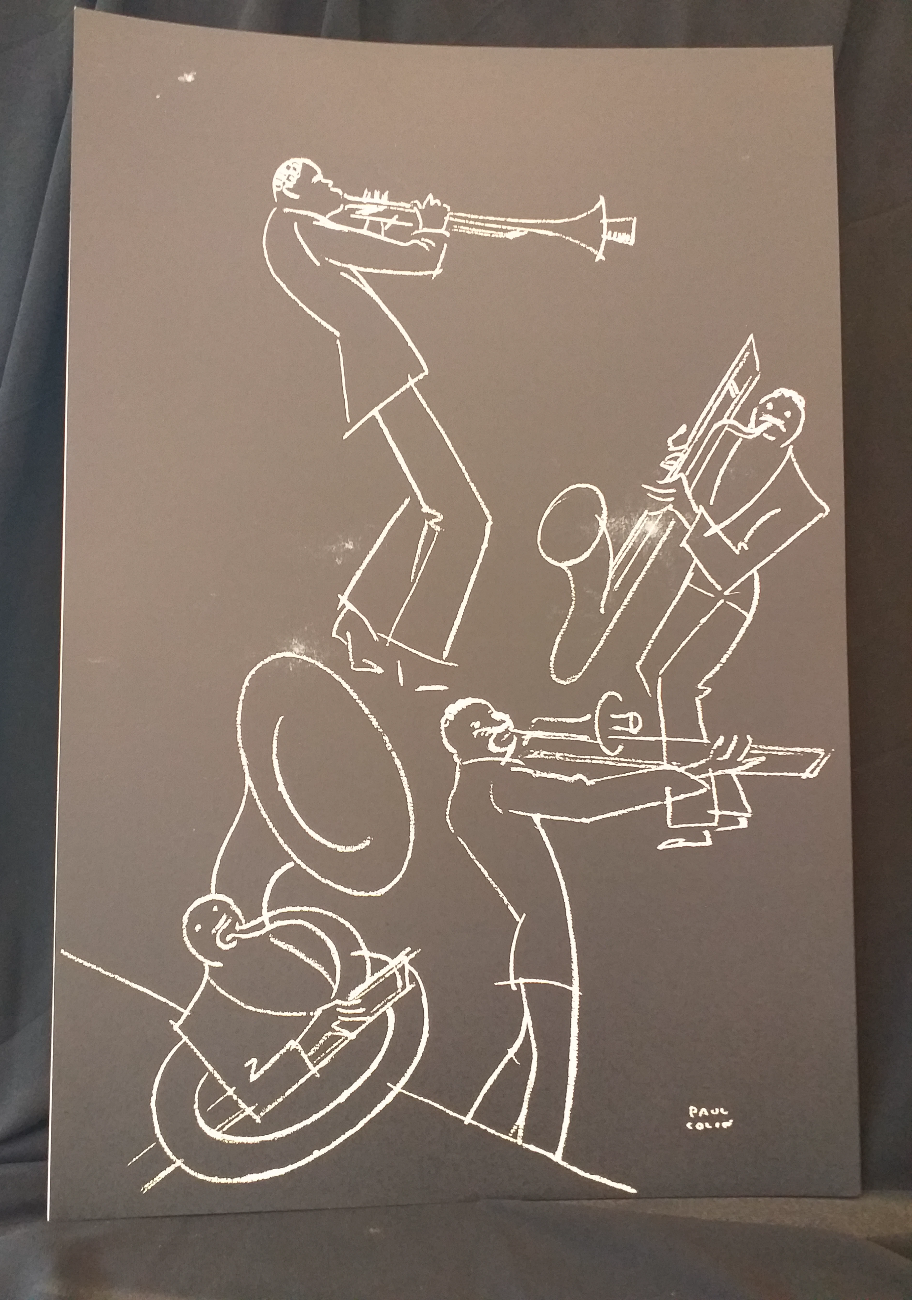 Paul Colin - Le tumulte noir 13 - Lithographie