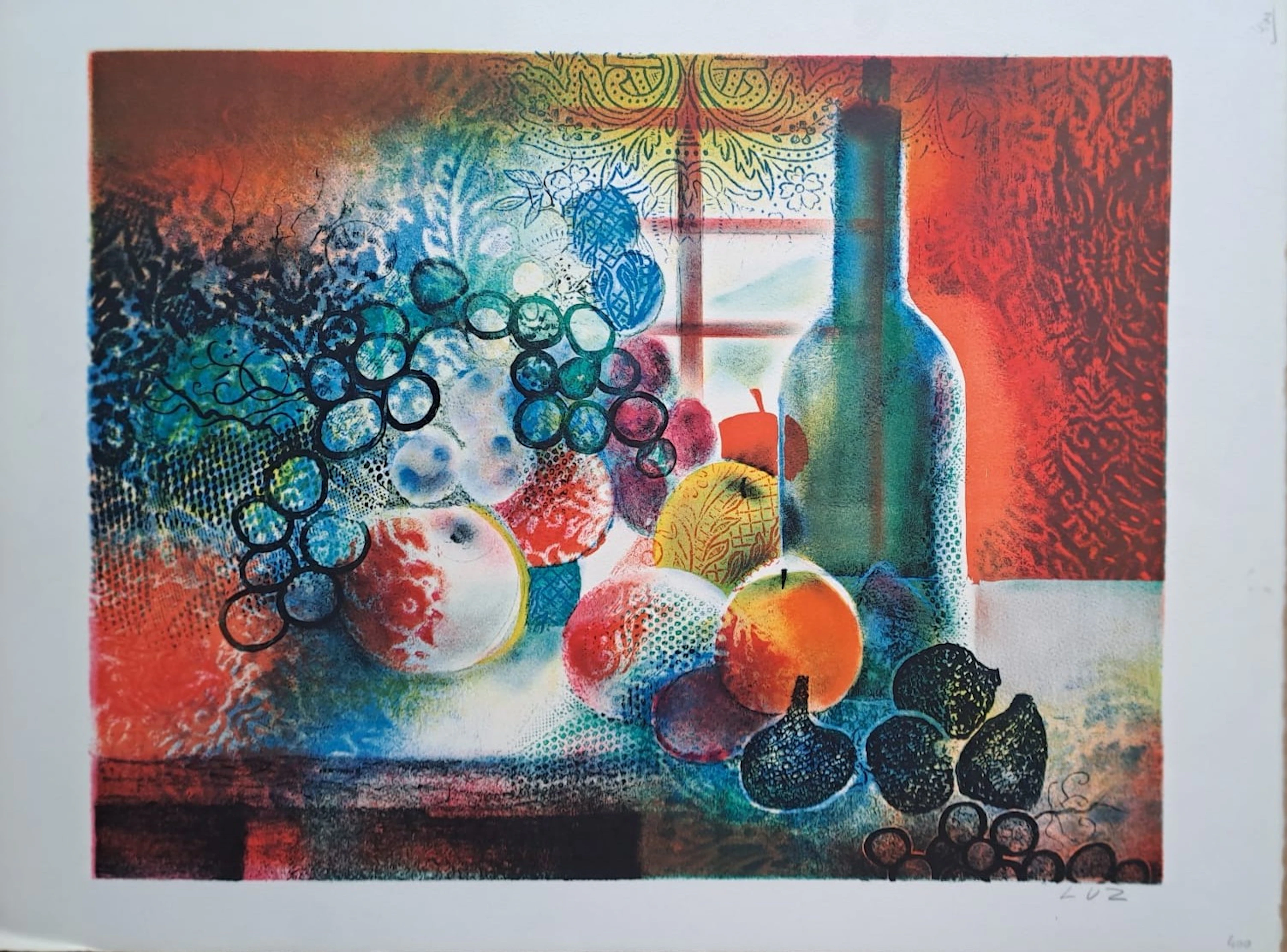 Luz - Nature morte - Lithographie originale, signée