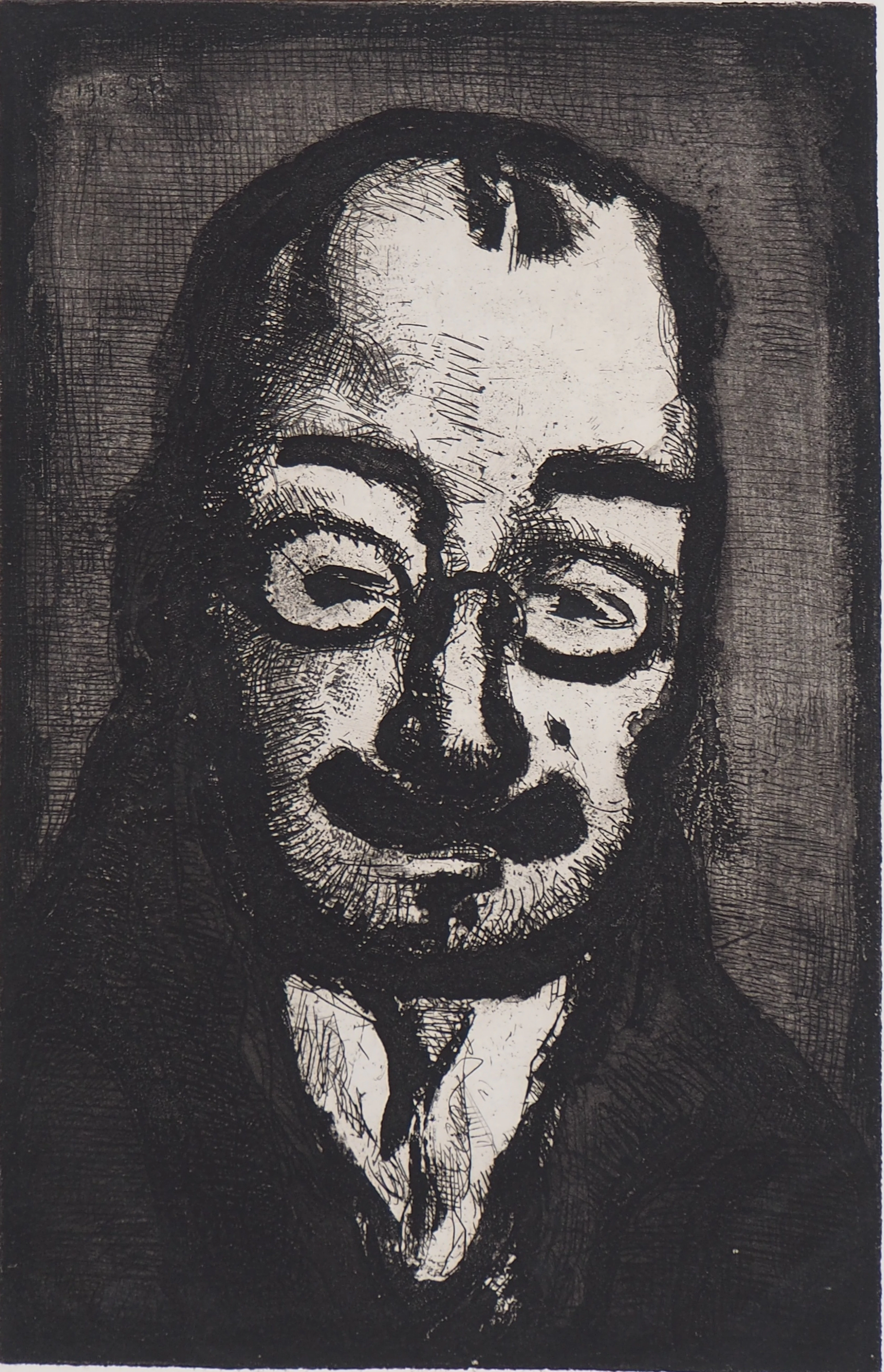Georges ROUAULT - Le directeur de théâtre - Gravure originale