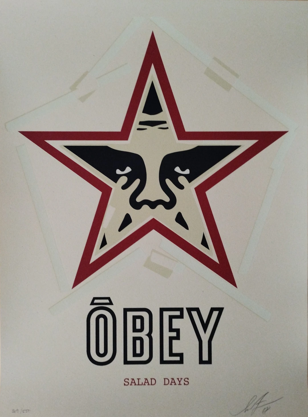 Shepard Fairey Salad Days, 2018
