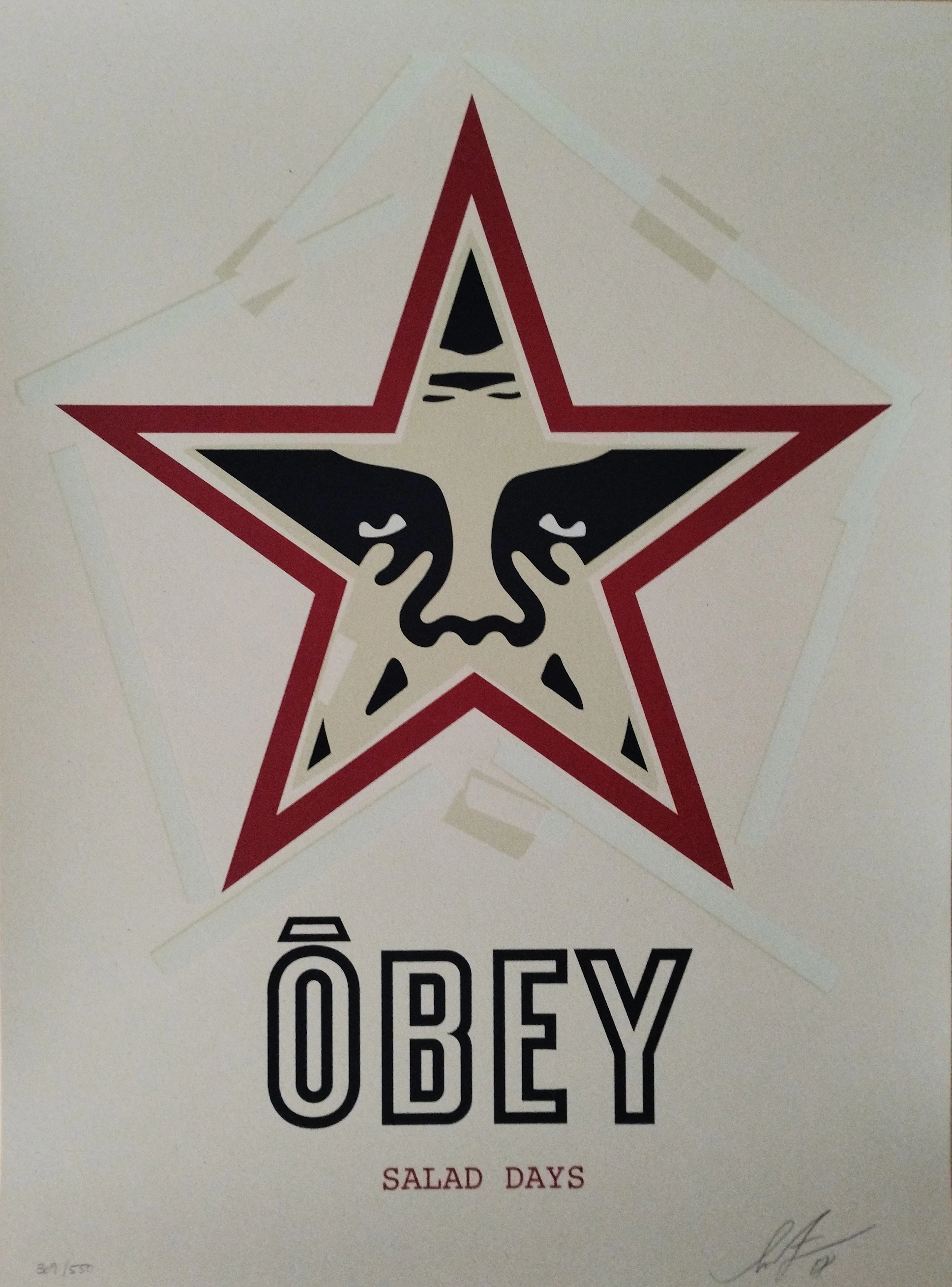 Shepard Fairey Salad Days, 2018