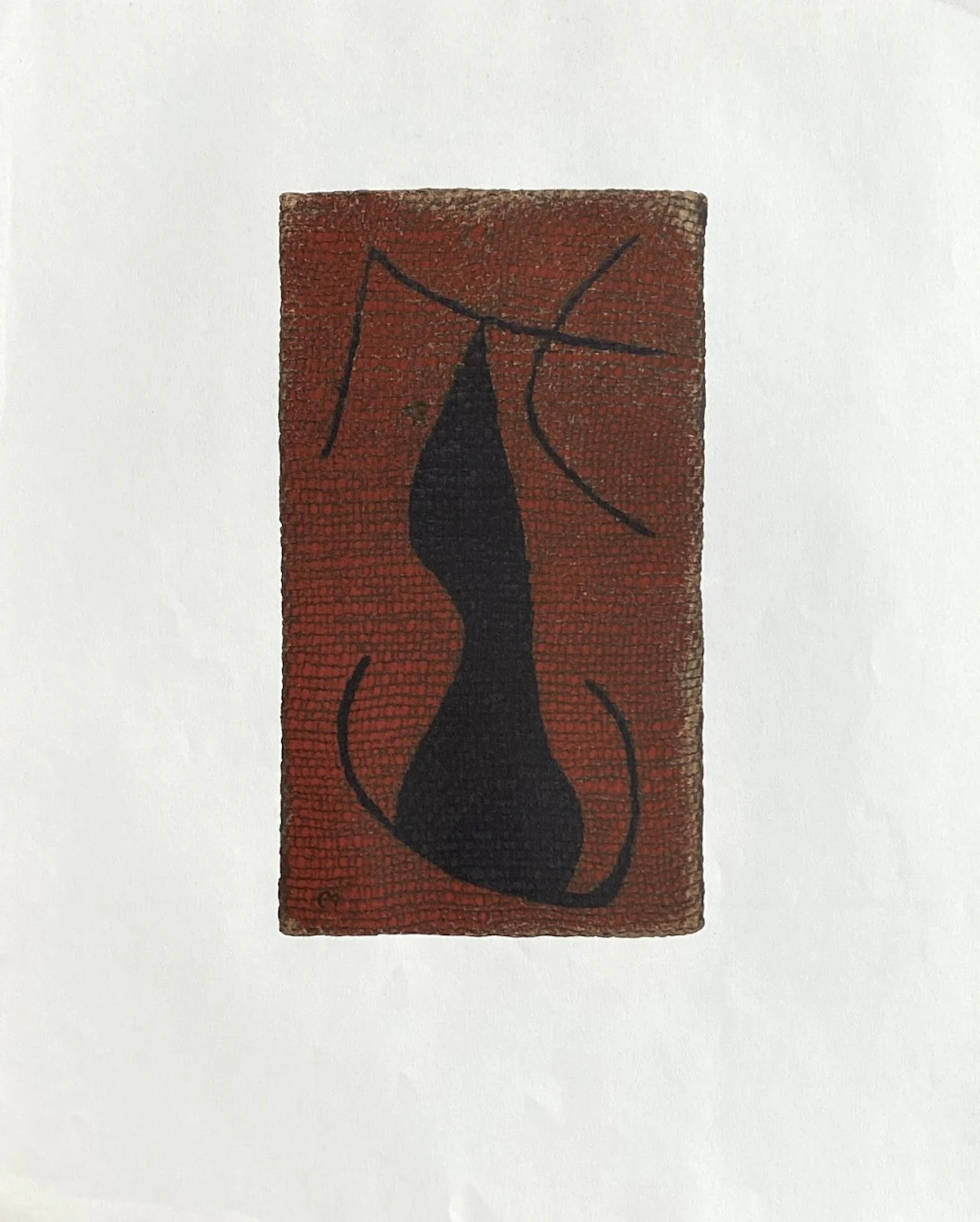 Joan Miro - Femme surréaliste I - Lithographie signée dans la planche