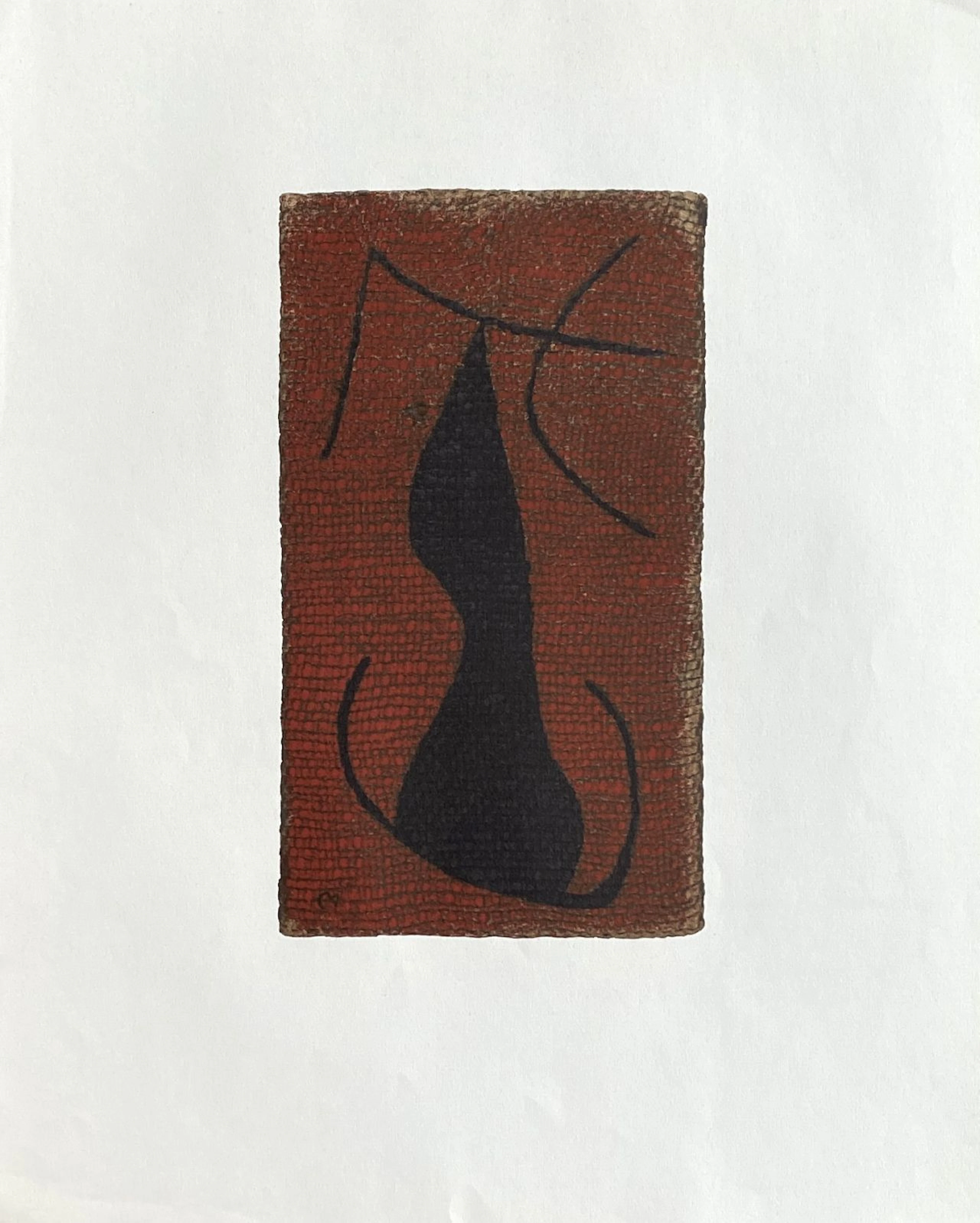 Joan Miro - Femme surréaliste I - Lithographie signée dans la planche