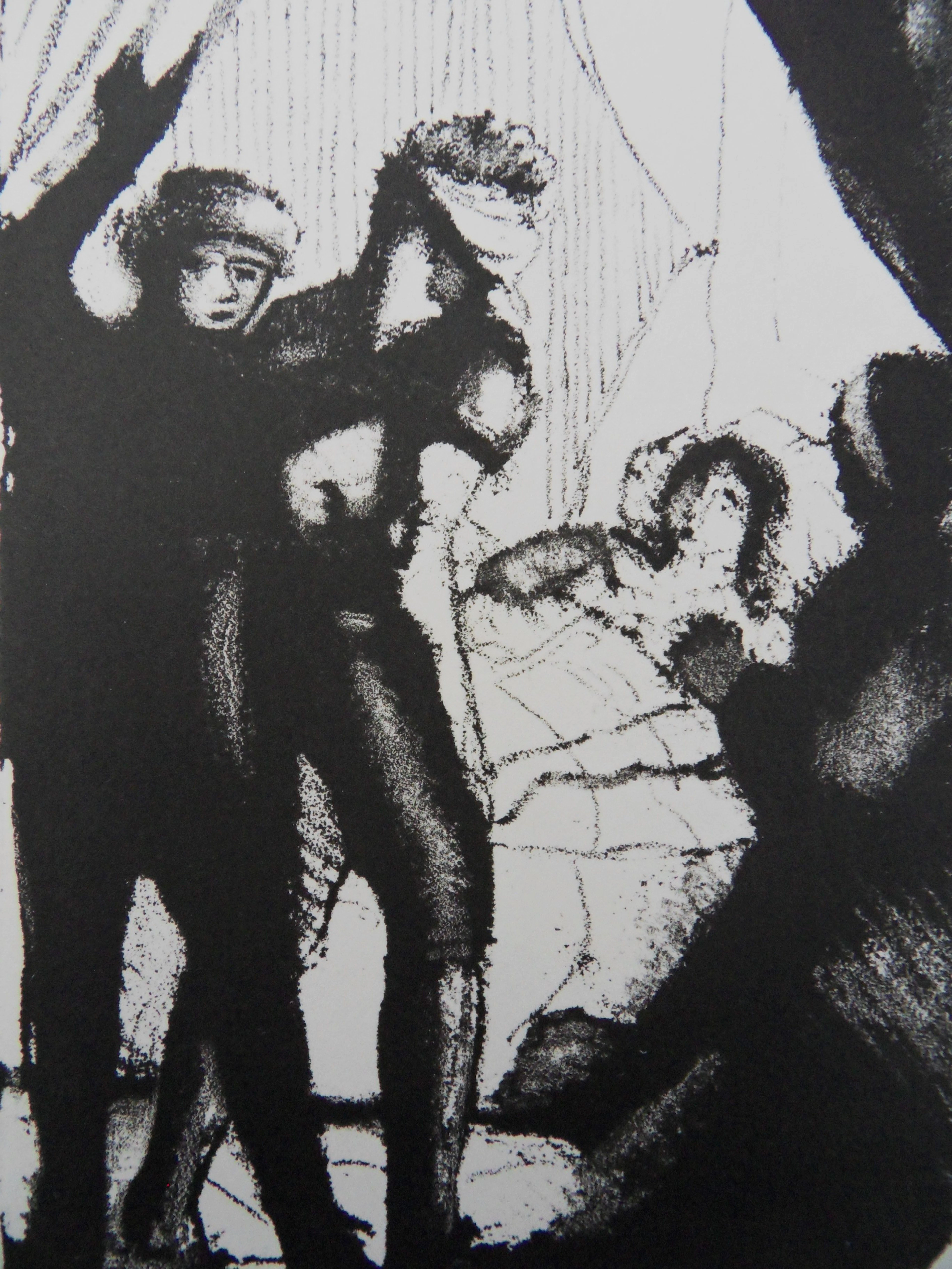 André DERAIN : La malade - Lithographie originale signée