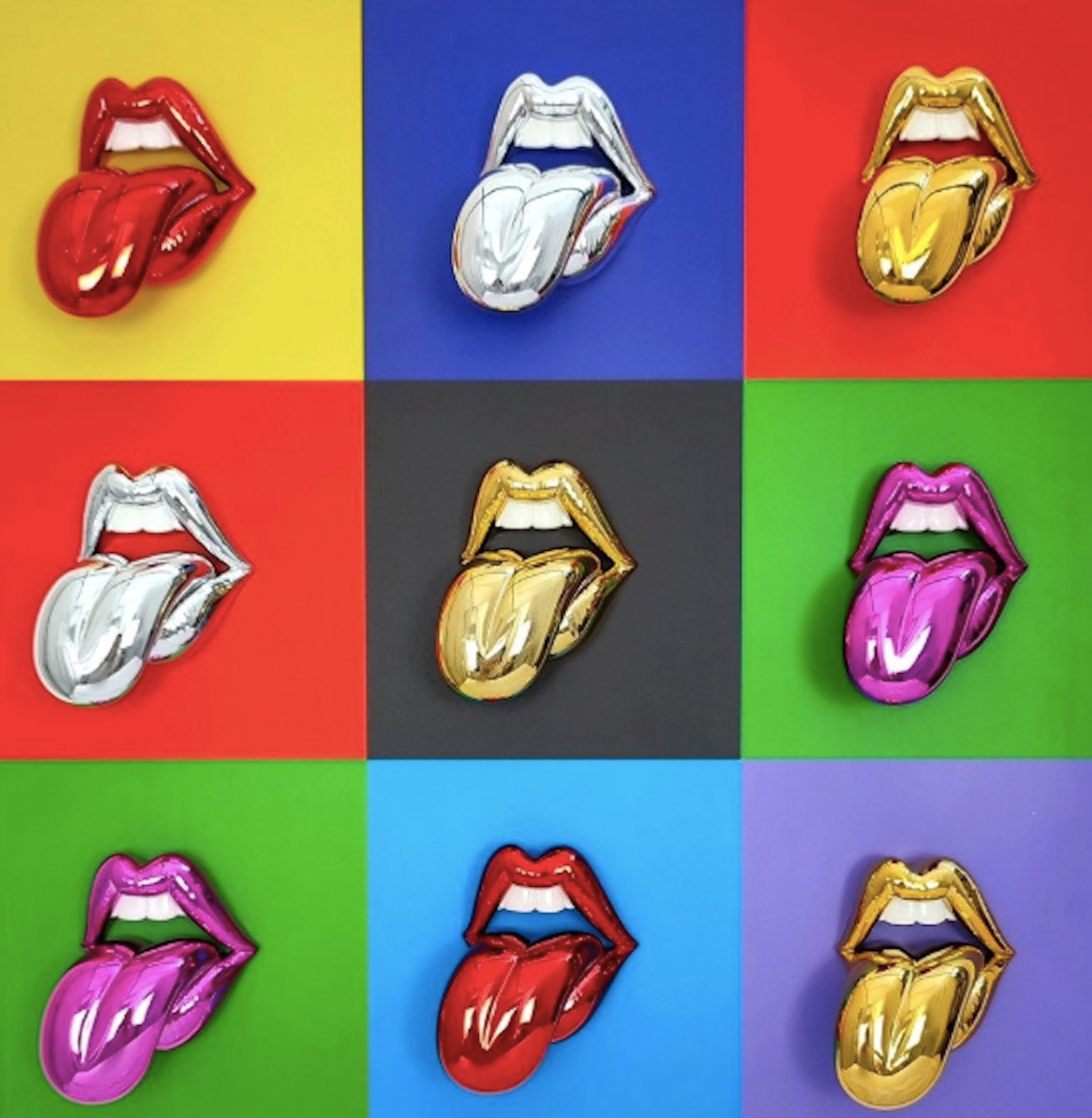 Sagrasse - Pop Lips - Résine et poudre de marbre