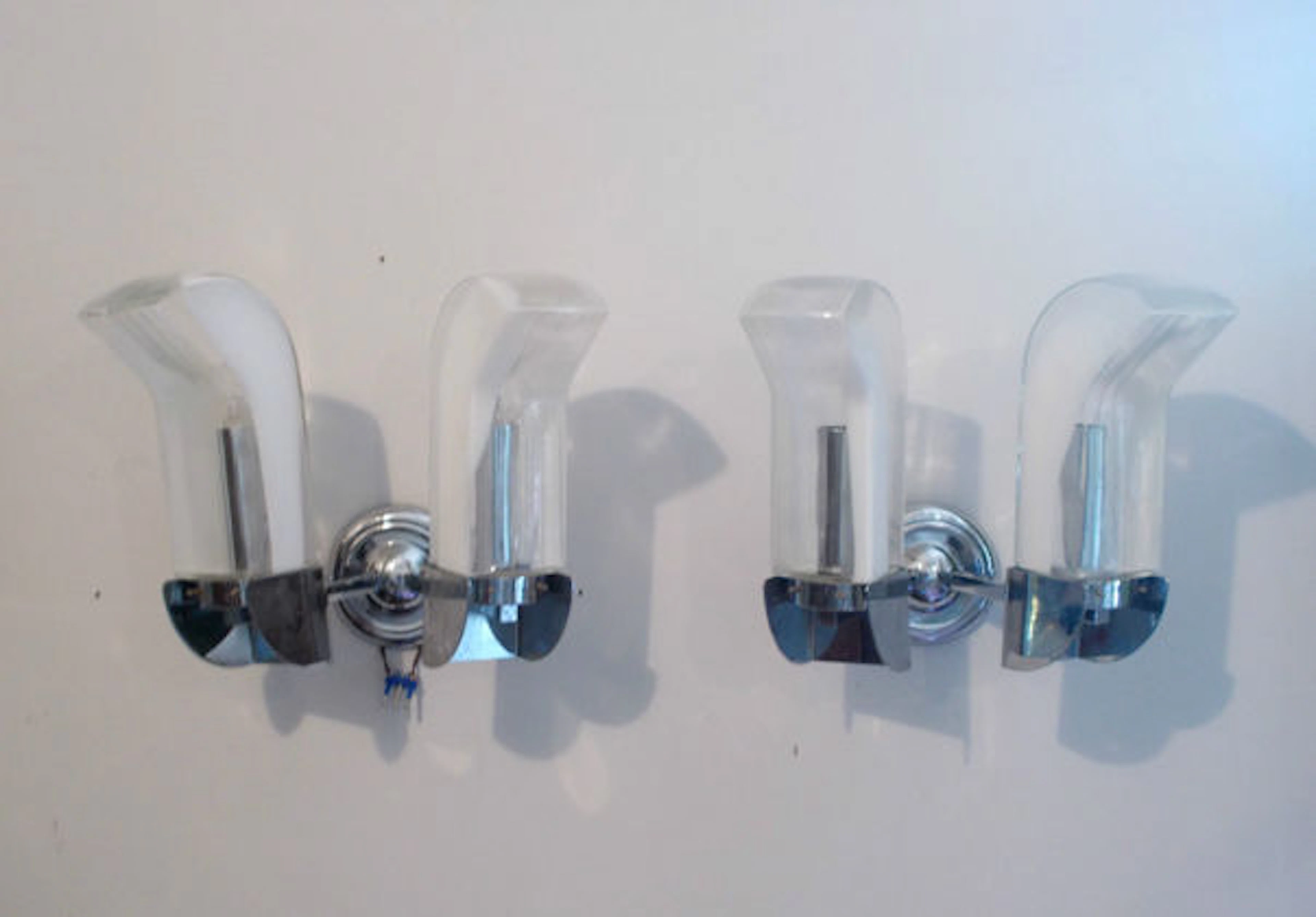 Carlo NASON - Appliques Mazzega en verre de Murano