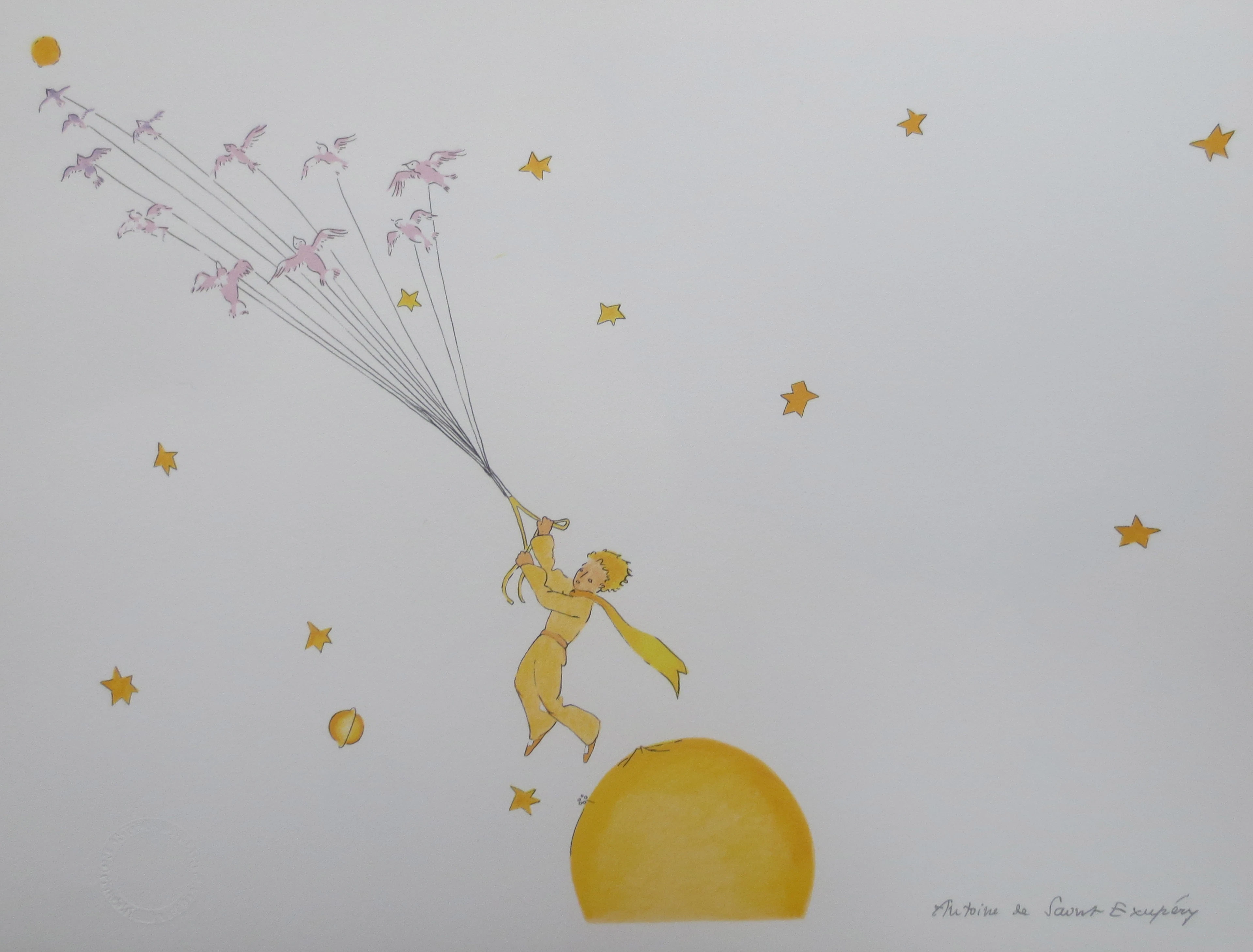 Antoine DE SAINT-EXUPERY (d’après) - En route vers une autre planète