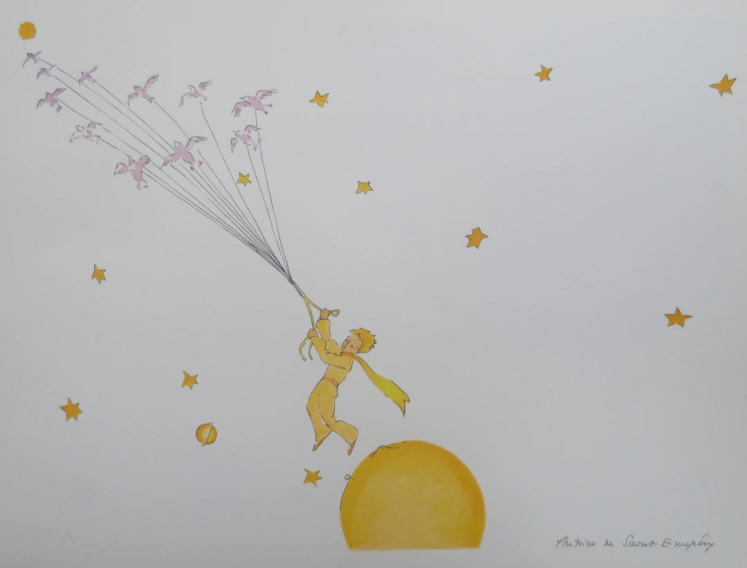 Antoine DE SAINT-EXUPERY (d’après) - En route vers une autre planète