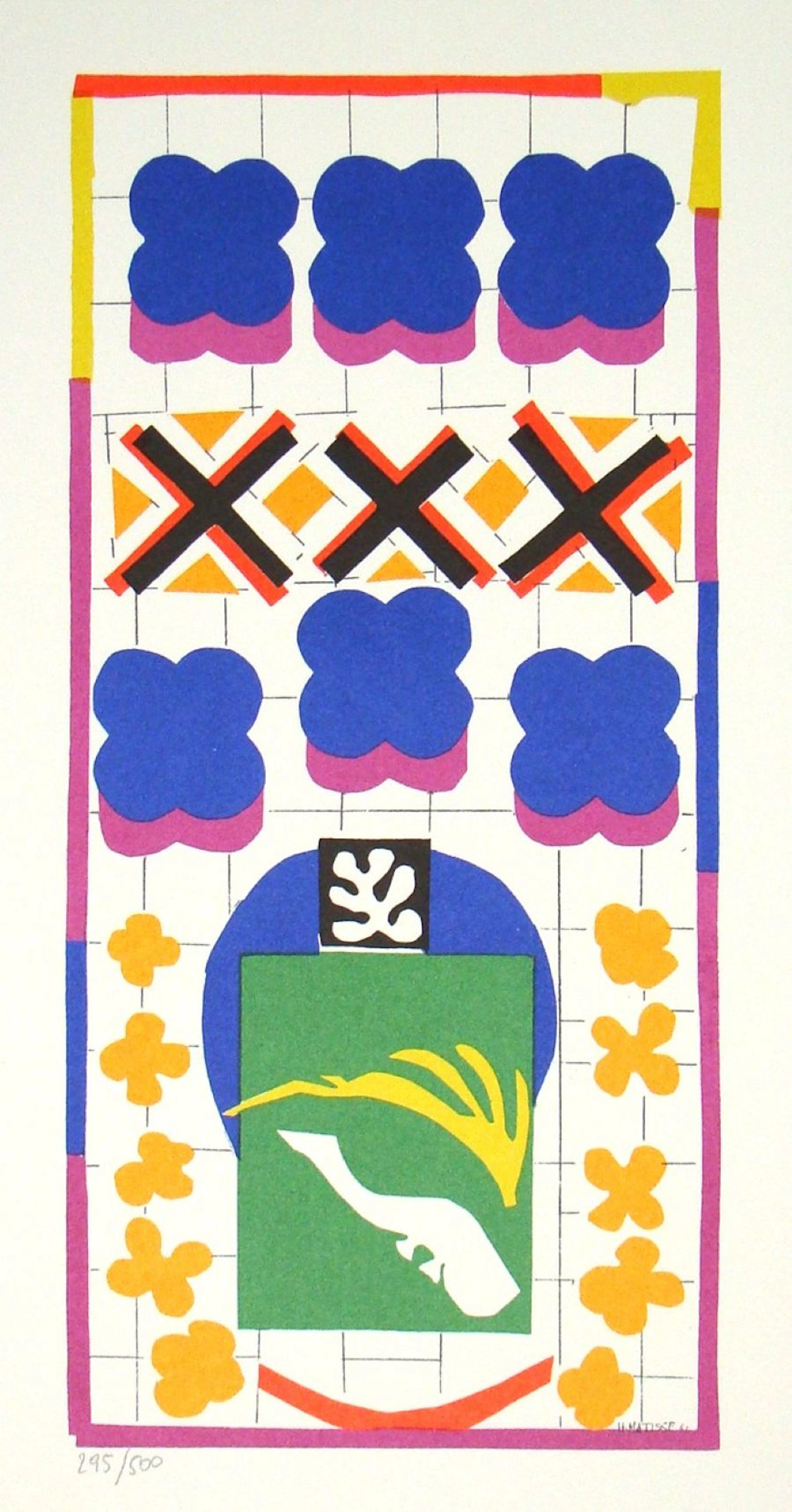 Henri MATISSE (d'après) - Poissons Chinois, 1978 - Lithographie en