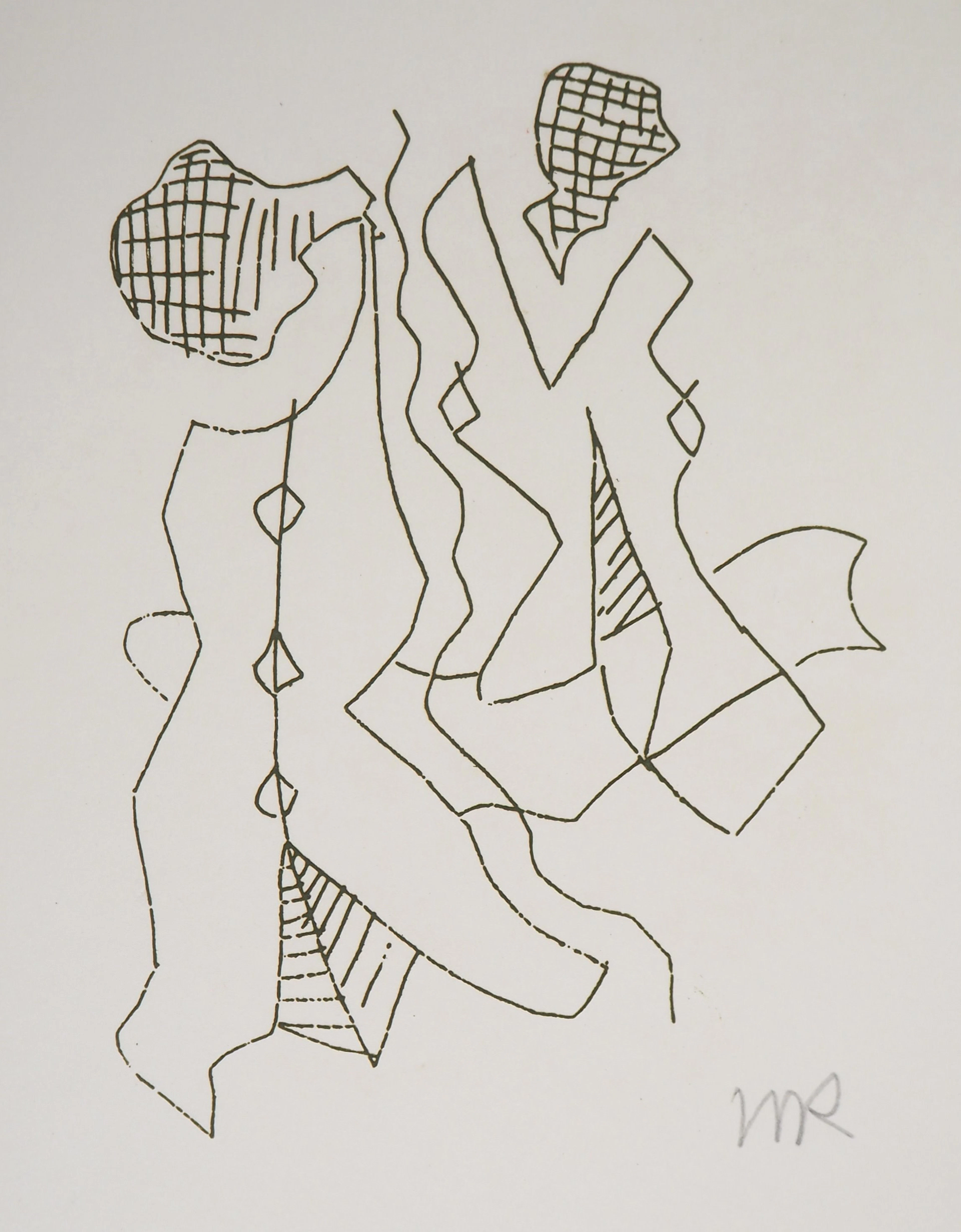 Man RAY : La Camaraderie, Eve, 1969 - Gravure originale signée