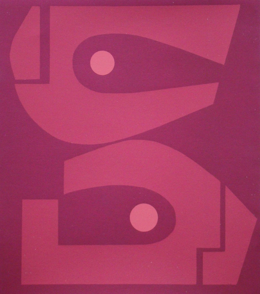 Edgard PILLET - Composition abstraite, 1967 - Sérigraphie originale