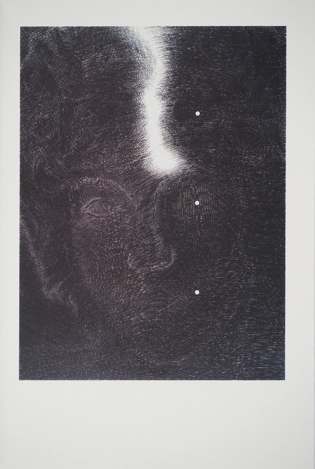 Sonja HOPF : Gail, Portrait contrasté, Héliogravure