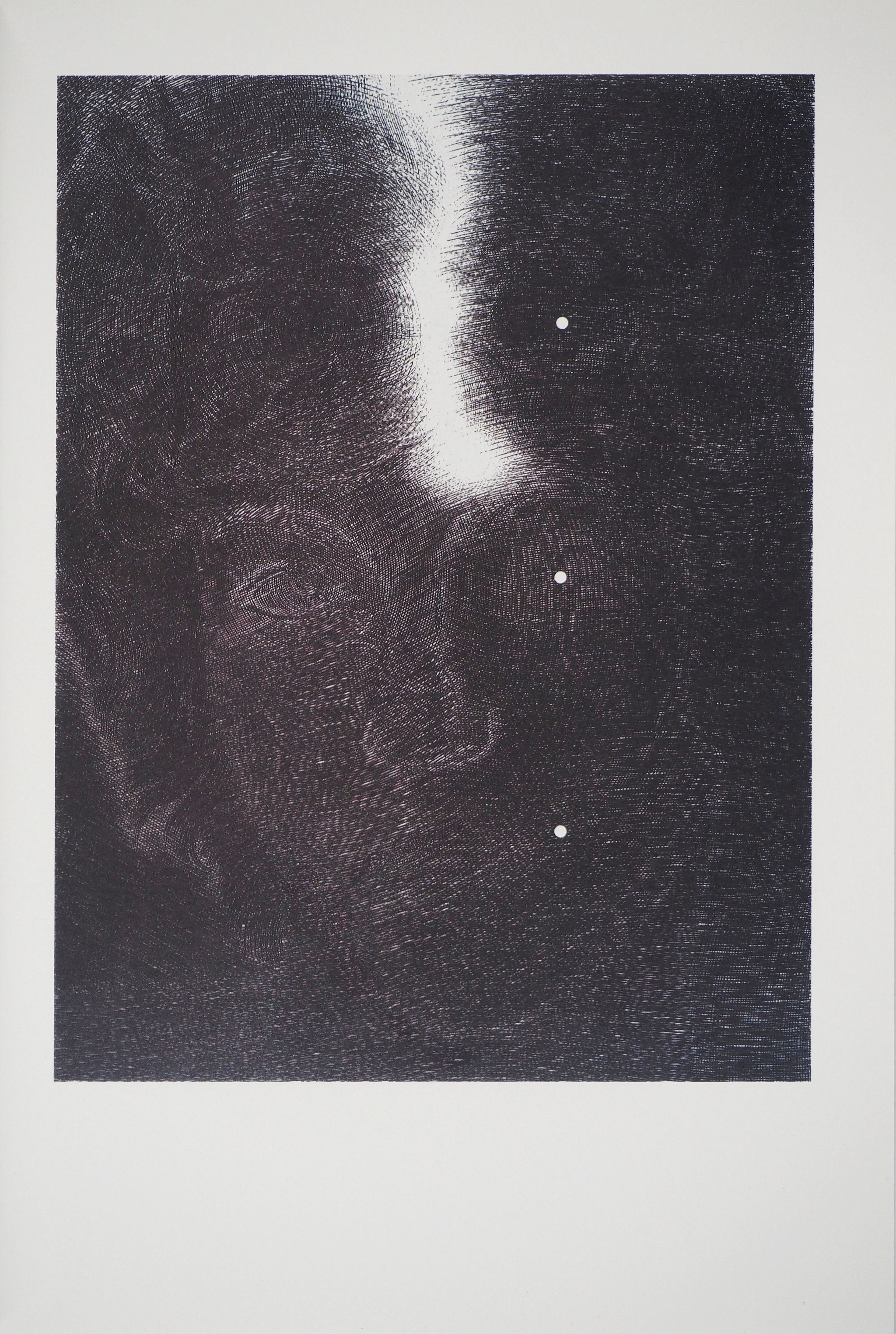 Sonja HOPF : Gail, Portrait contrasté, Héliogravure